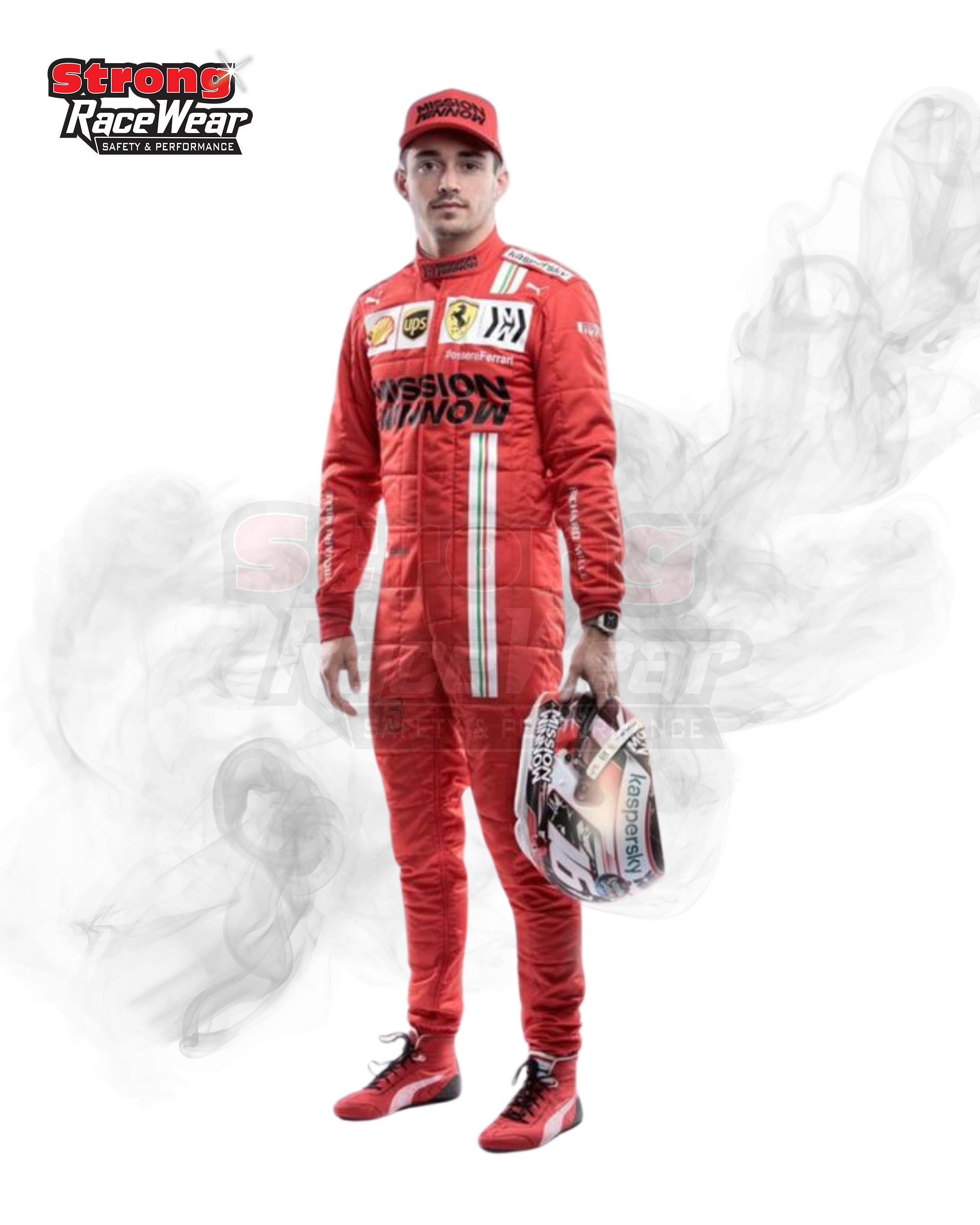 Charles Leclerc 2021 Ferrari Race Suit