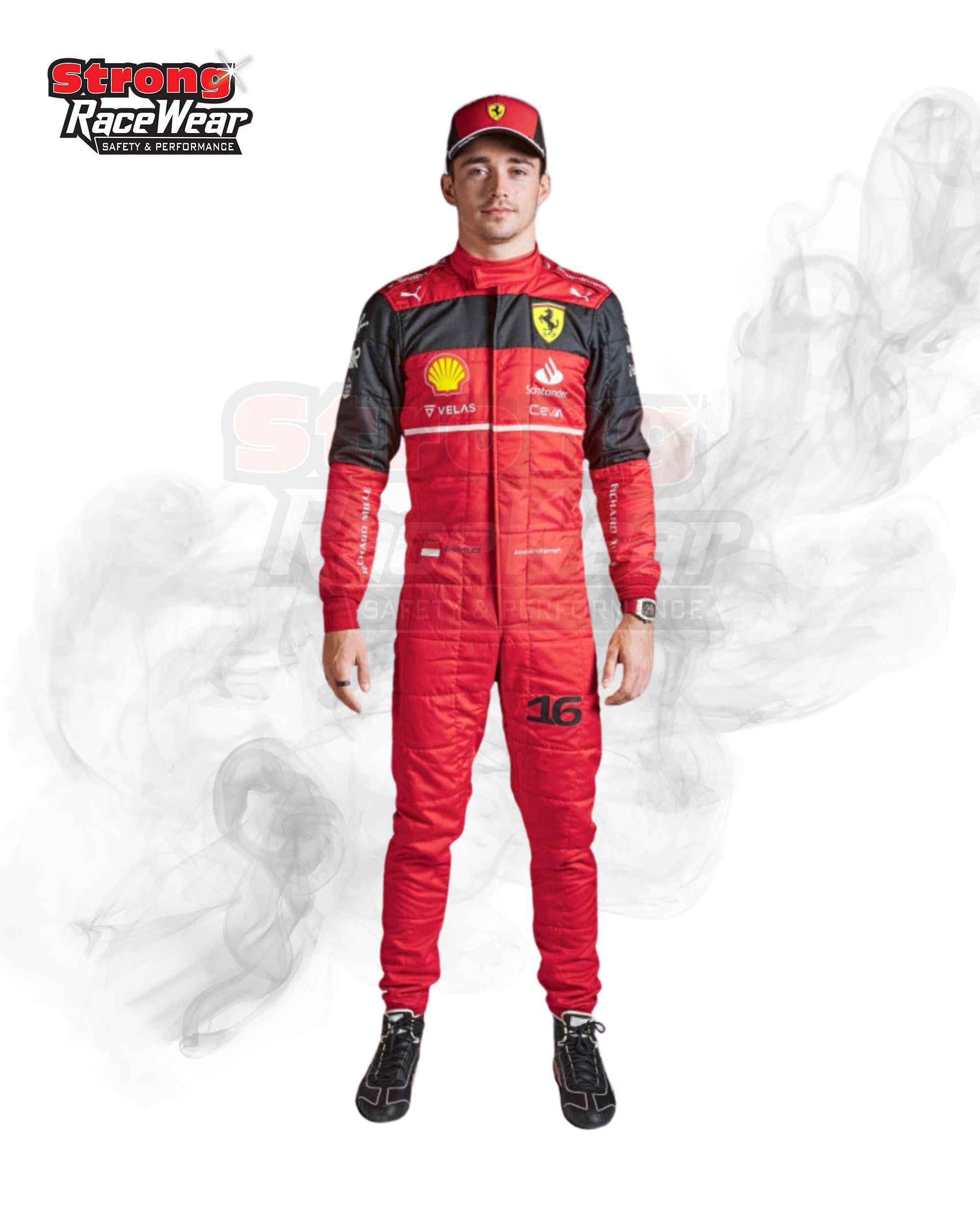 Charles Leclerc 2022 Replica Racing Suit