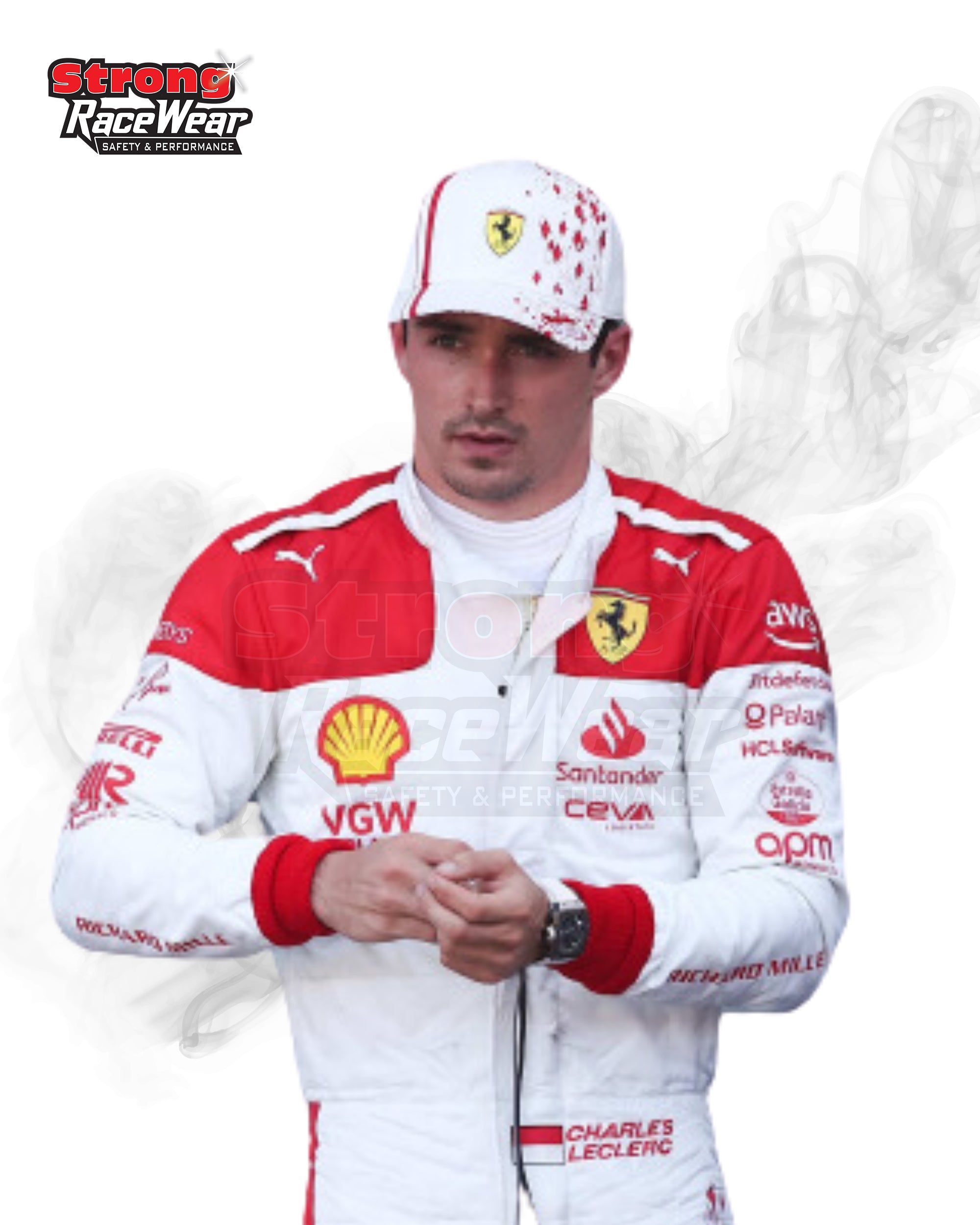 Charles Leclerc 2023 Monaco Grand Prix Race Suit