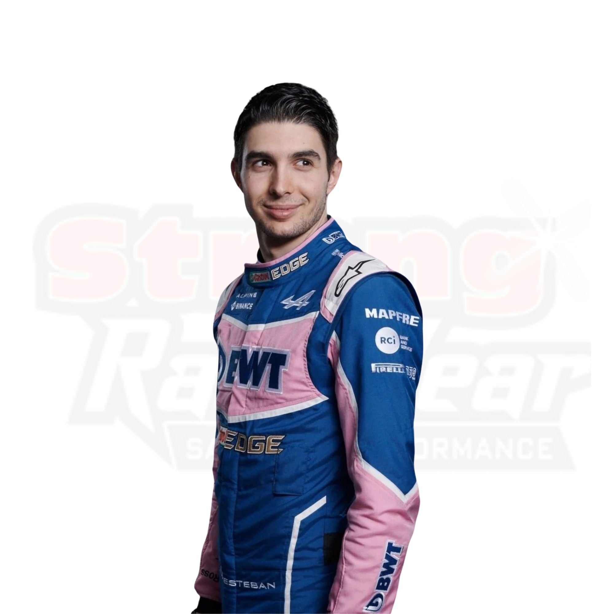 Esteban Ocon 2022 BWT Team Alpine Replica Racing Suit F1 Team