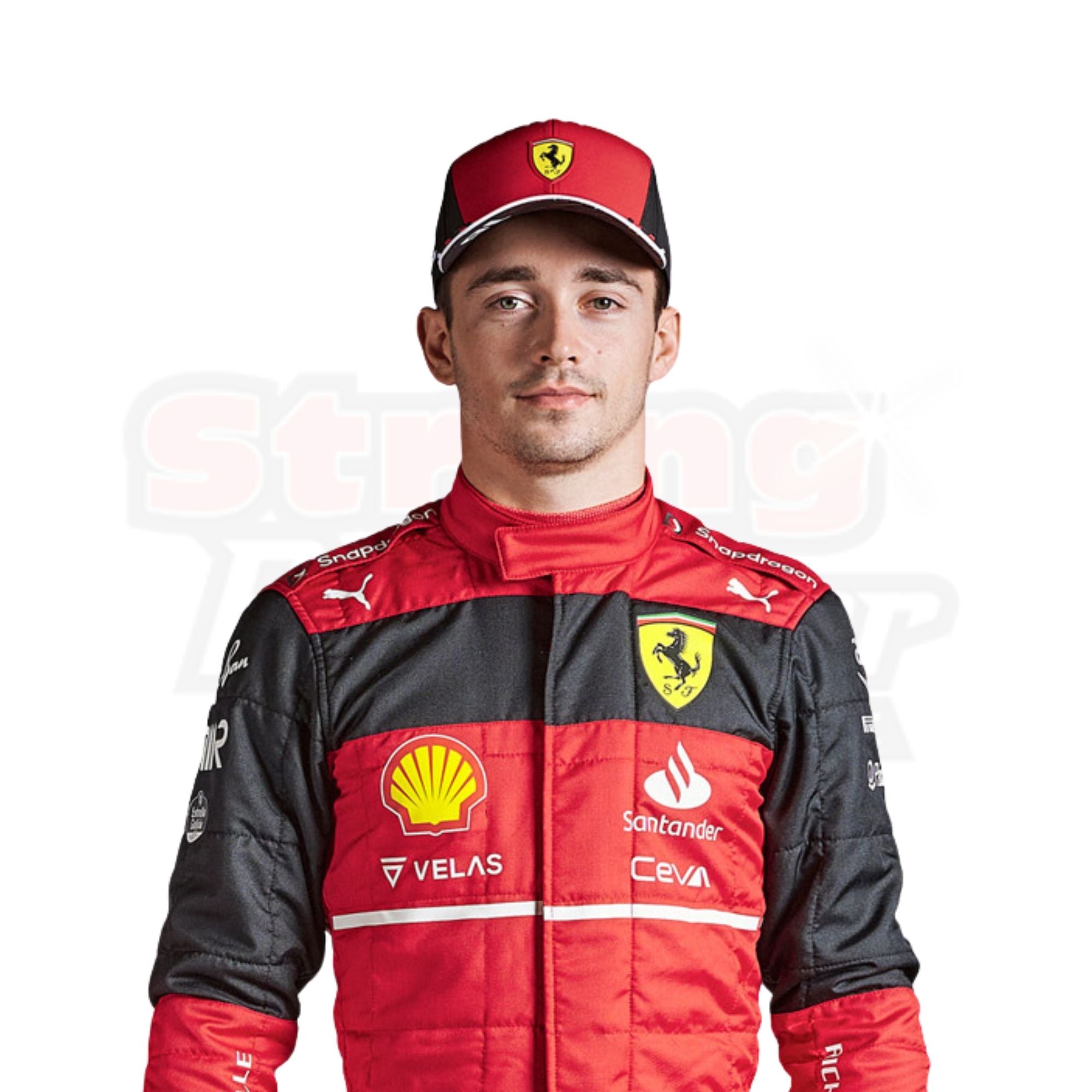 Excellent 2022 Charles Leclerc Ferrari F1 Race Suit REPLICA