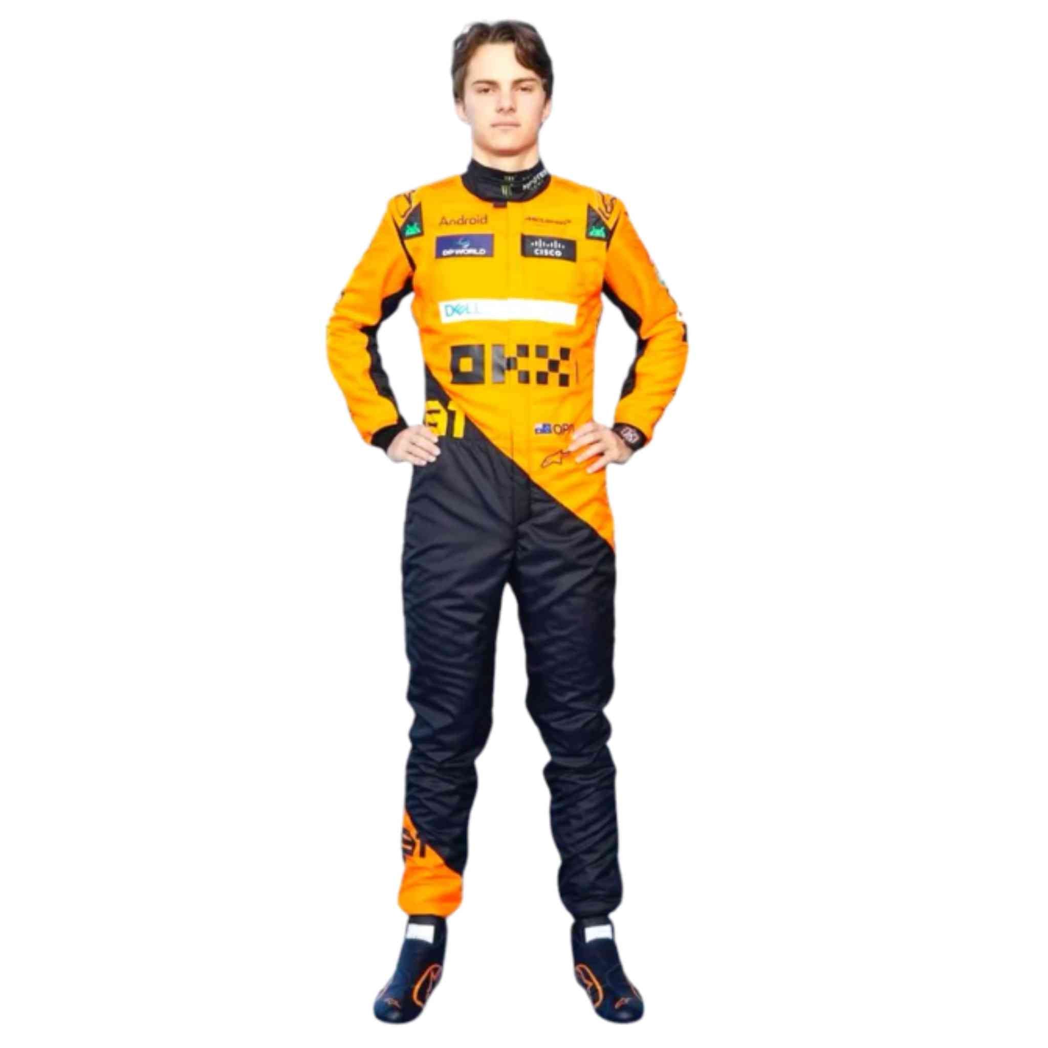 Excellent 2024 Oscar Piastri Mclaren F1 Race Suit