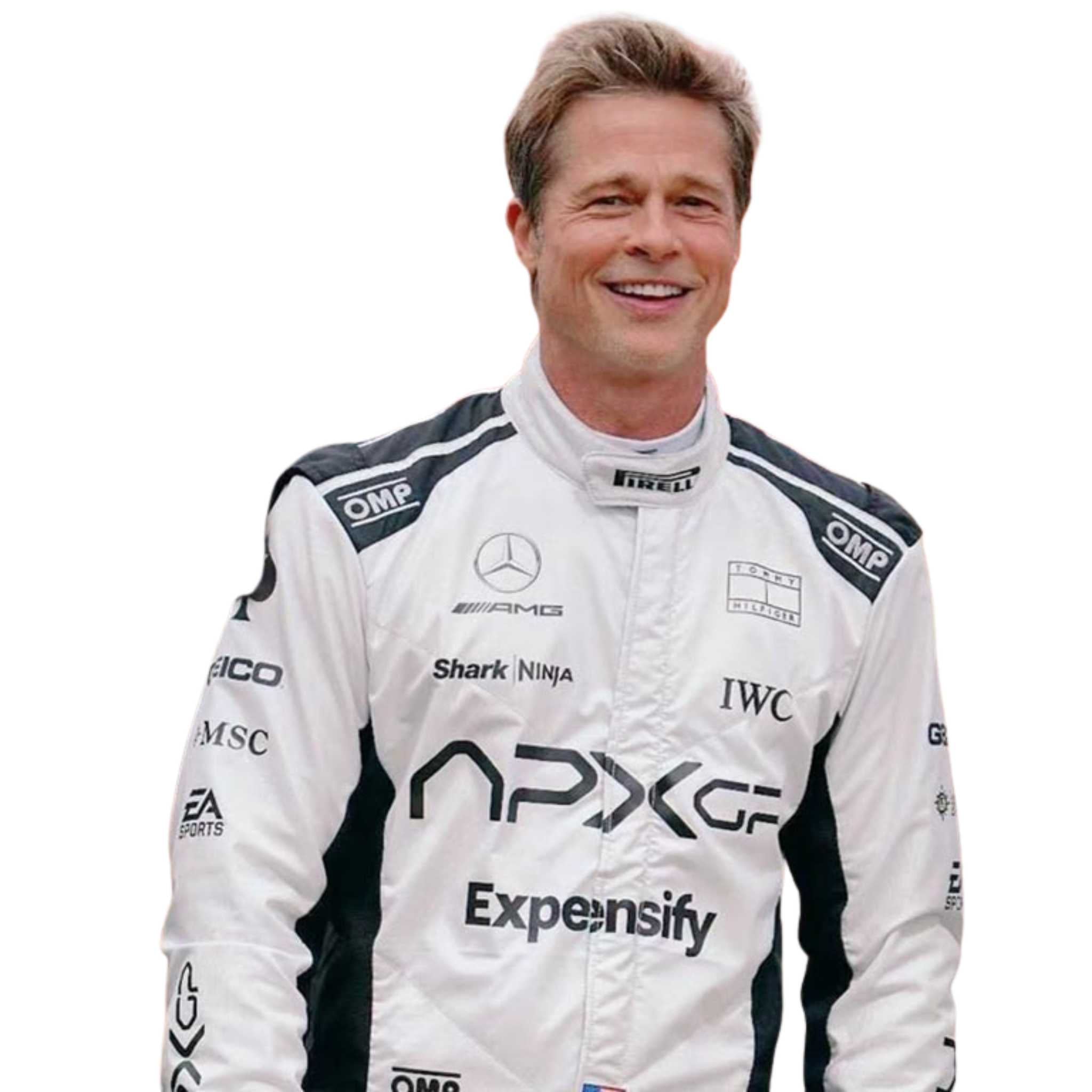 F1 MOVIE BRAD PITT (SONY HAYES) RACING SUIT 2025