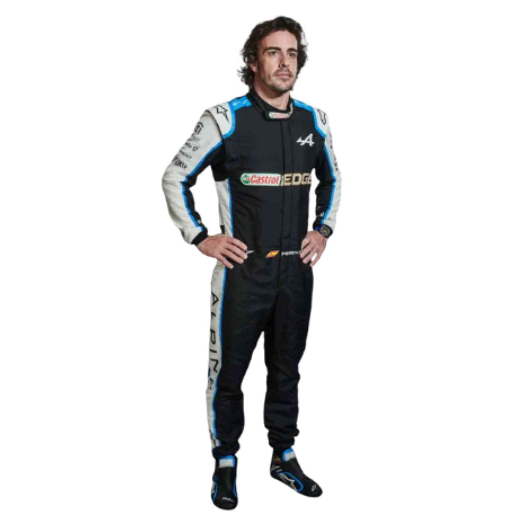 2021 Fernando Alonso Race Suit Alpine F1