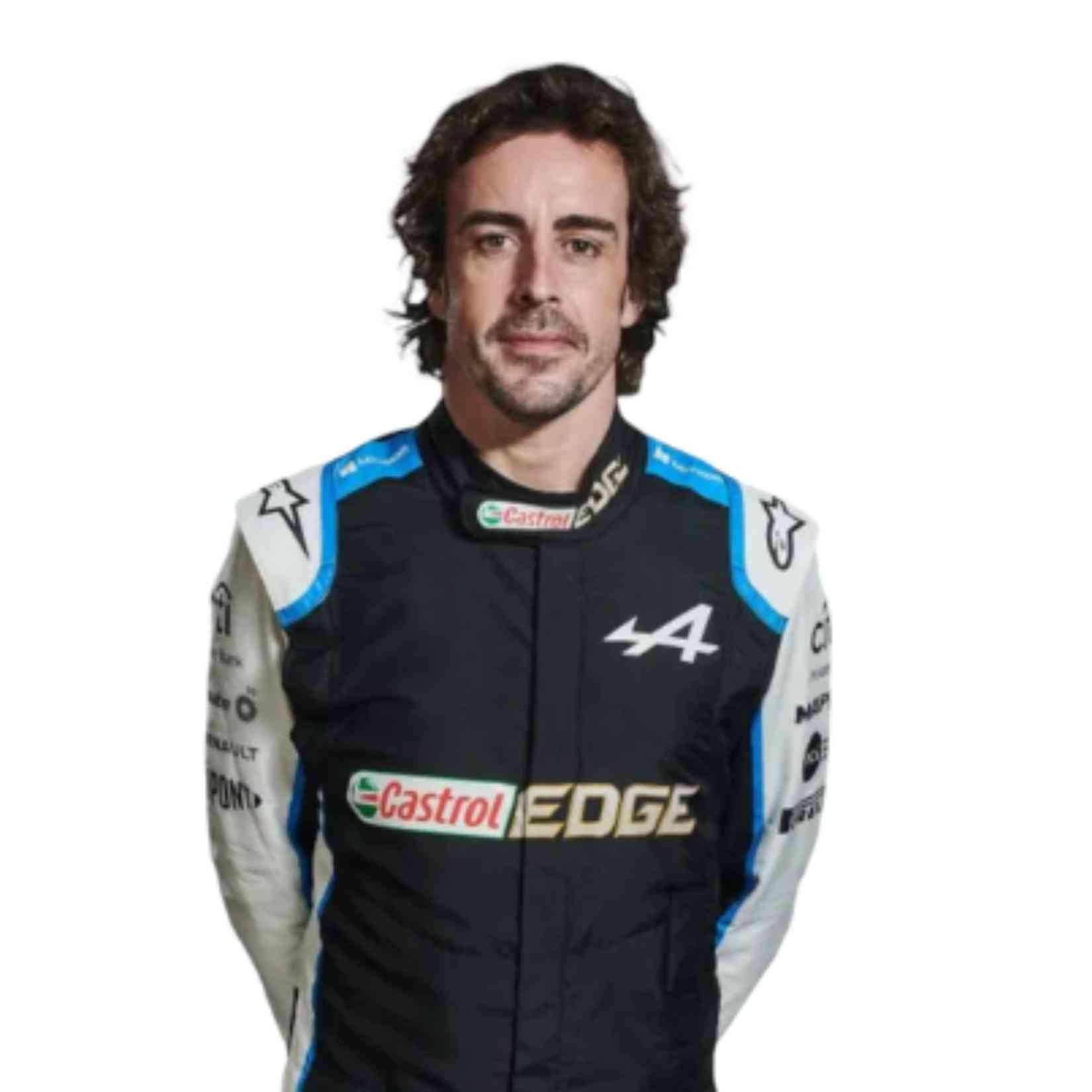 2021 Fernando Alonso Race Suit Alpine F1