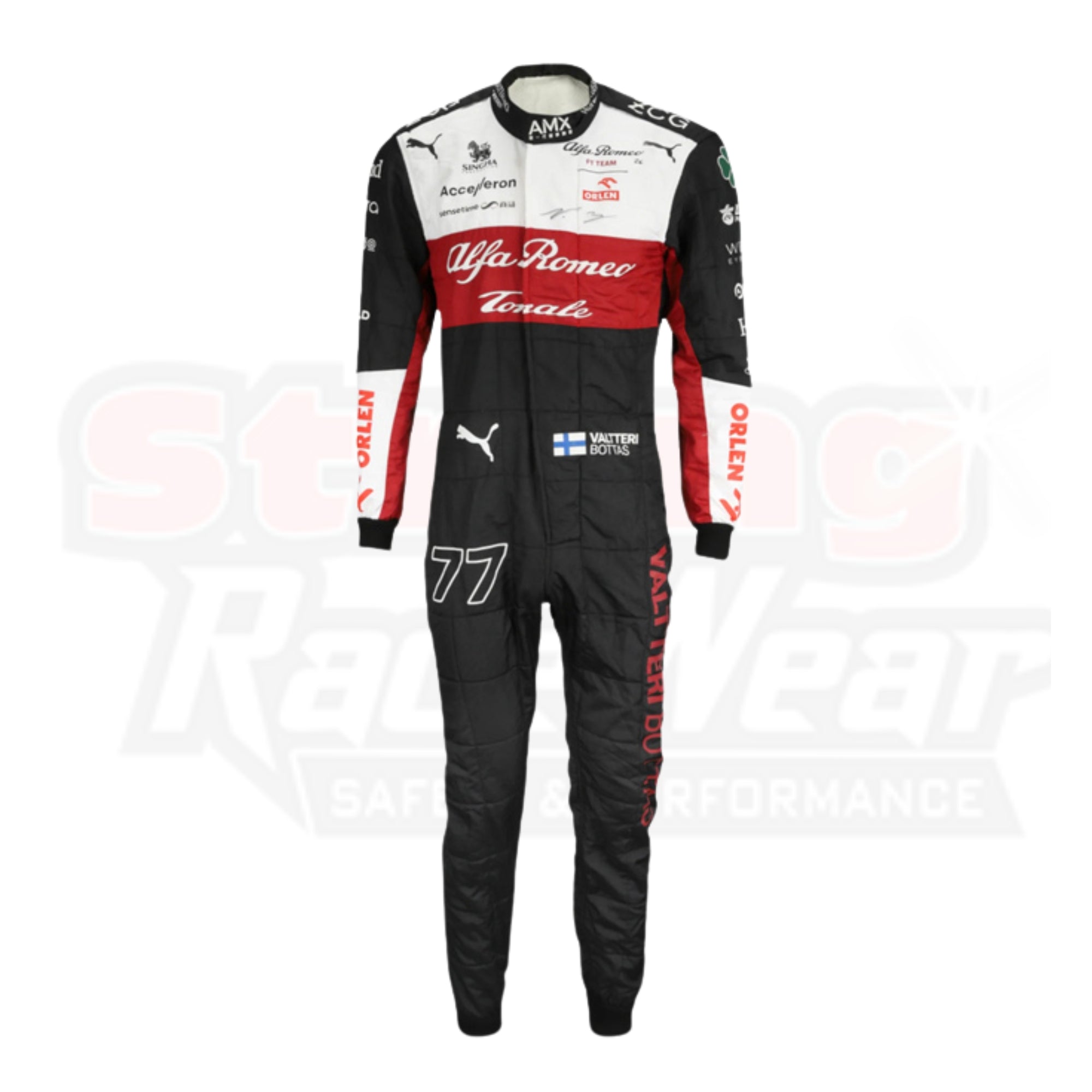 Finest 2020 Valtteri Bottas Alfa Romeo F1 Race Suit REPLICA_