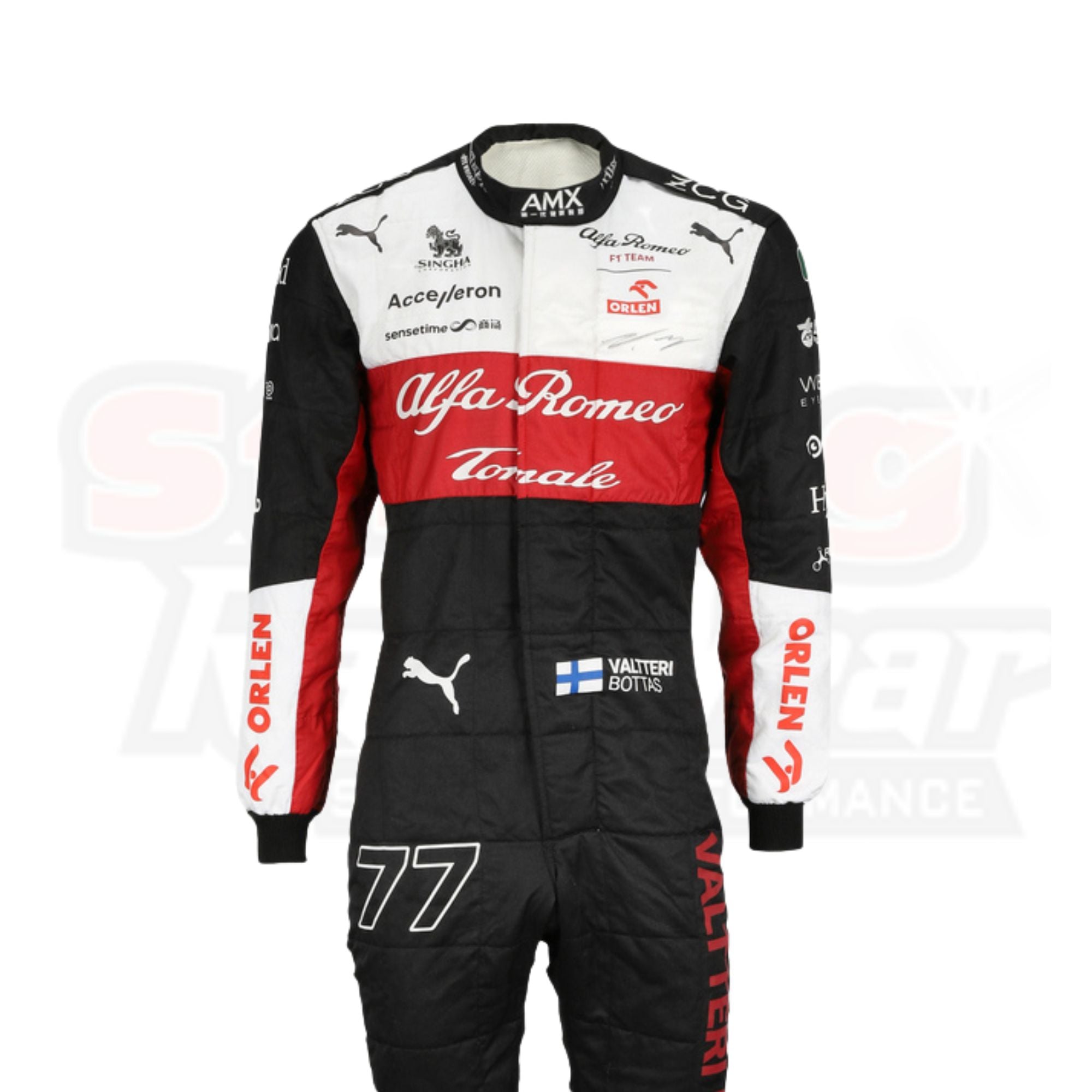 Finest 2022 Valtteri Bottas Alfa Romeo F1 Race Suit REPLICA