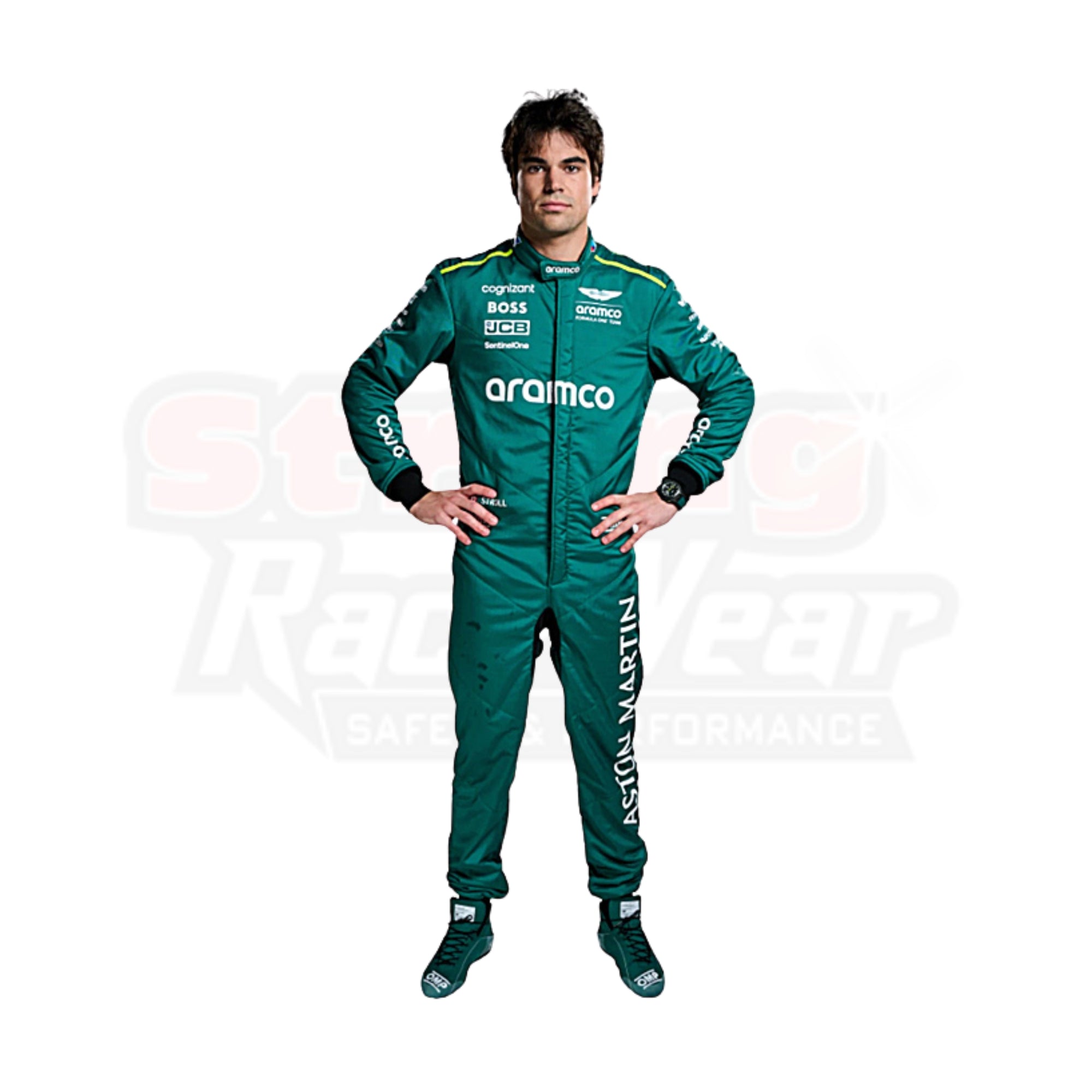 Genuine 2024 Lance Stroll Aston Martin F1 Race Suit REPLICA