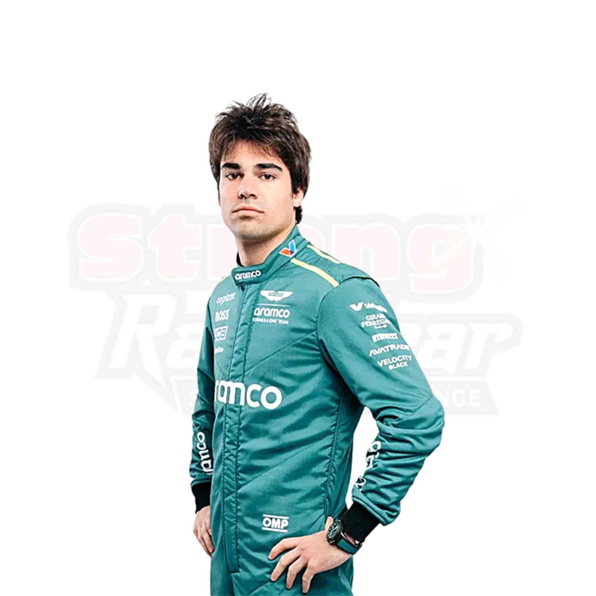 Genuine 2024 Lance Stroll Aston Martin F1 Race Suit REPLICA