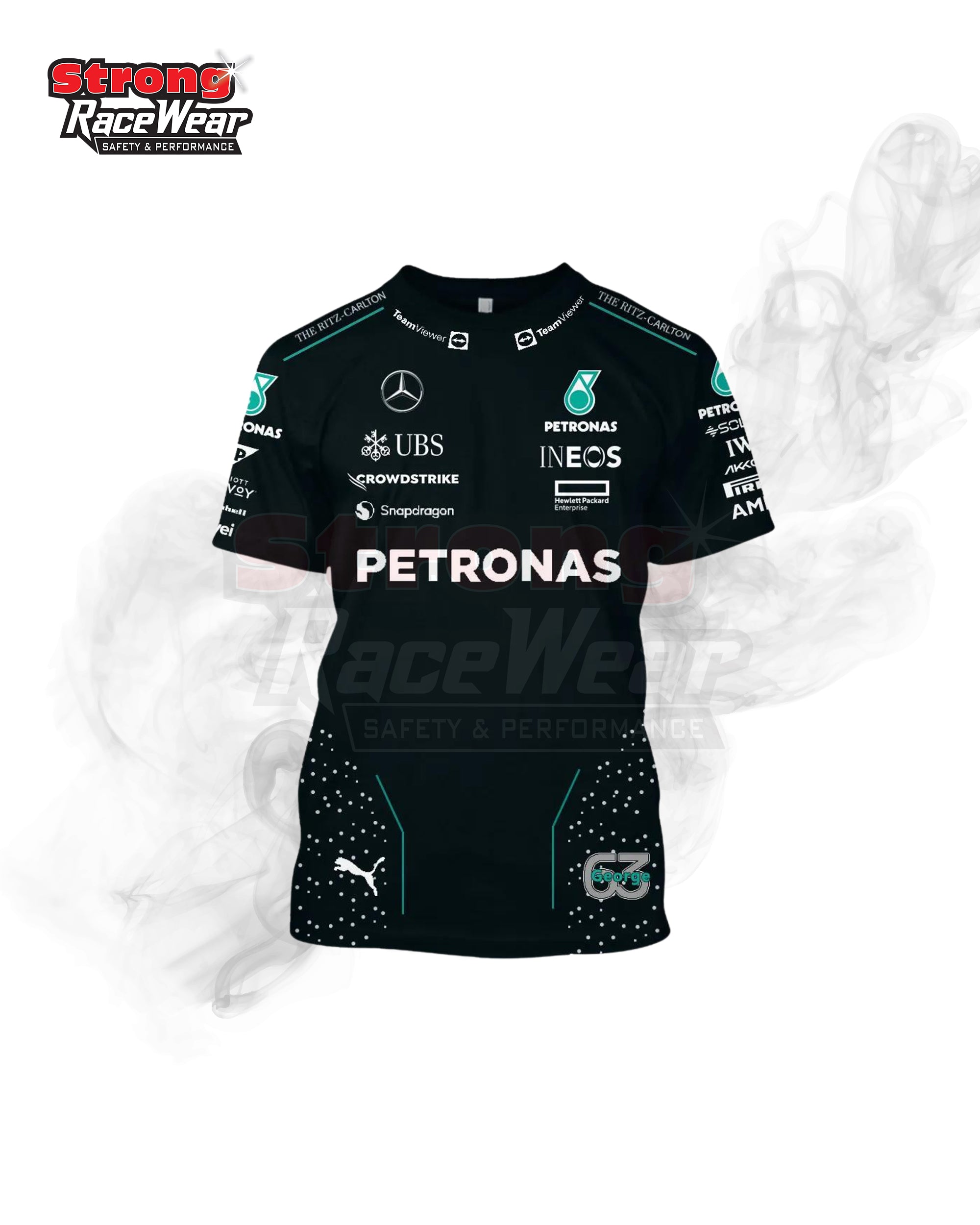 George Russell Mercedes-AMG PETRONAS F1 Team T-Shirt