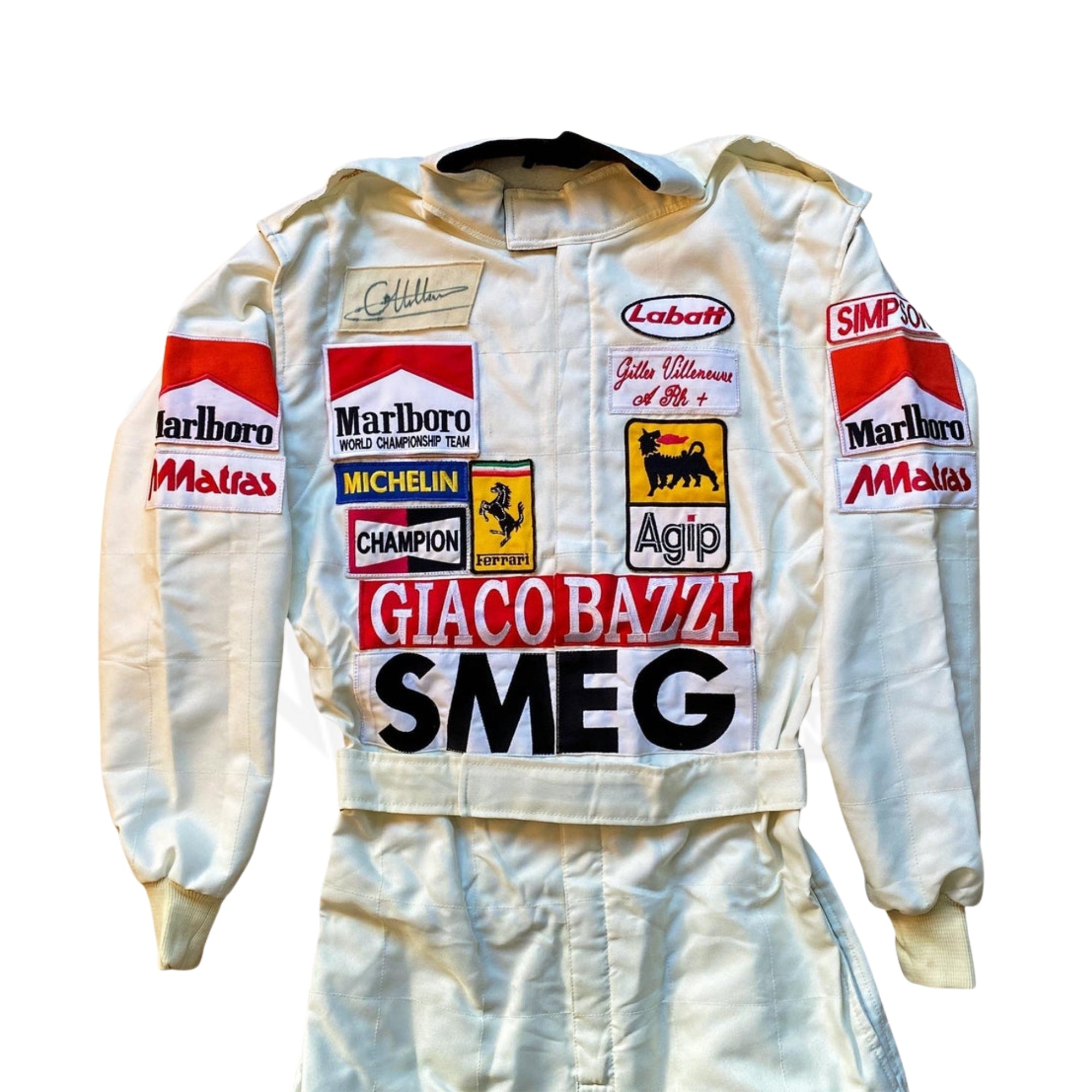 Gilles Villeneuve 1980 F1 Racing Suit