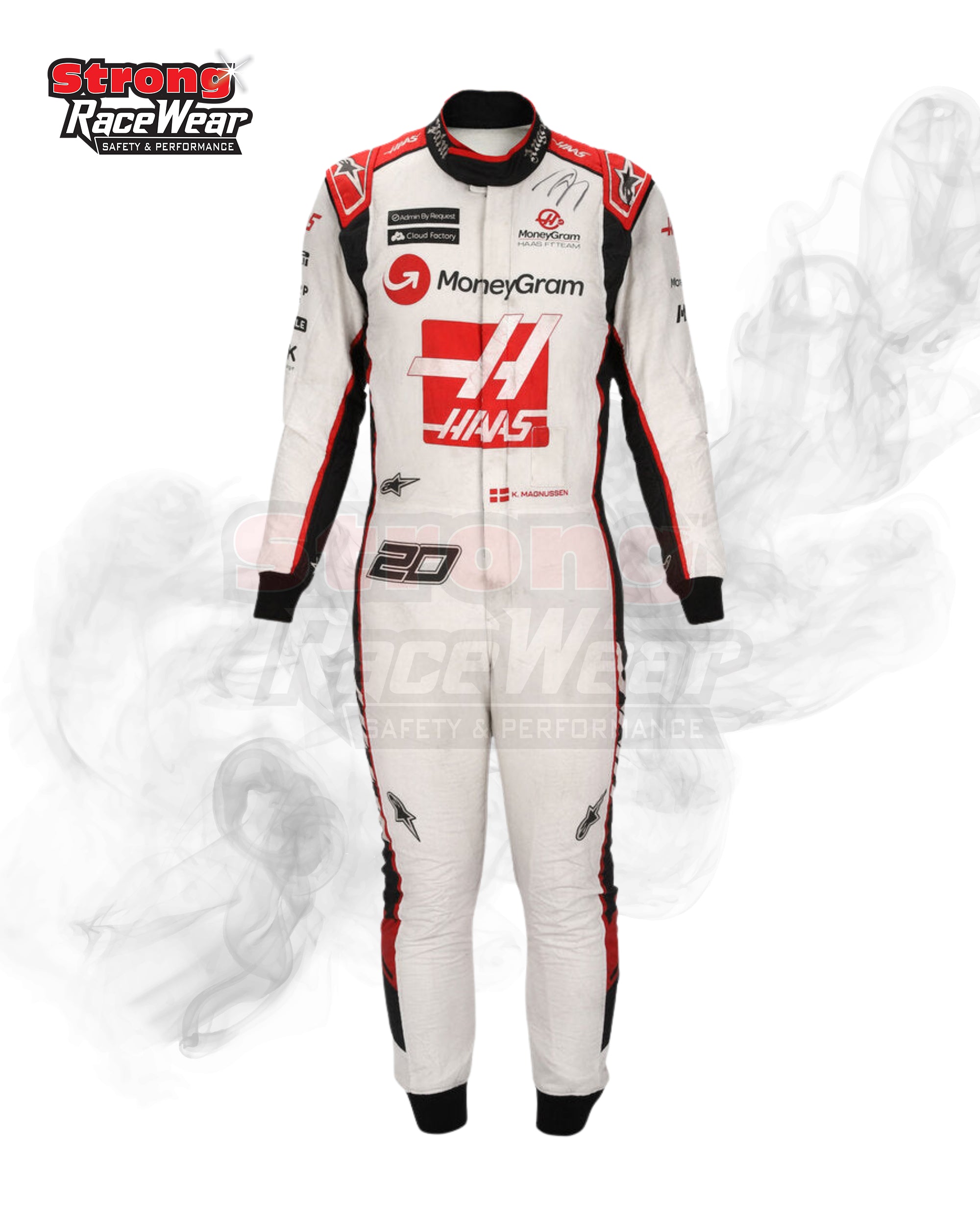 Kevin Magnussen 2023 Haas F1 Team Race Worn Race Suit