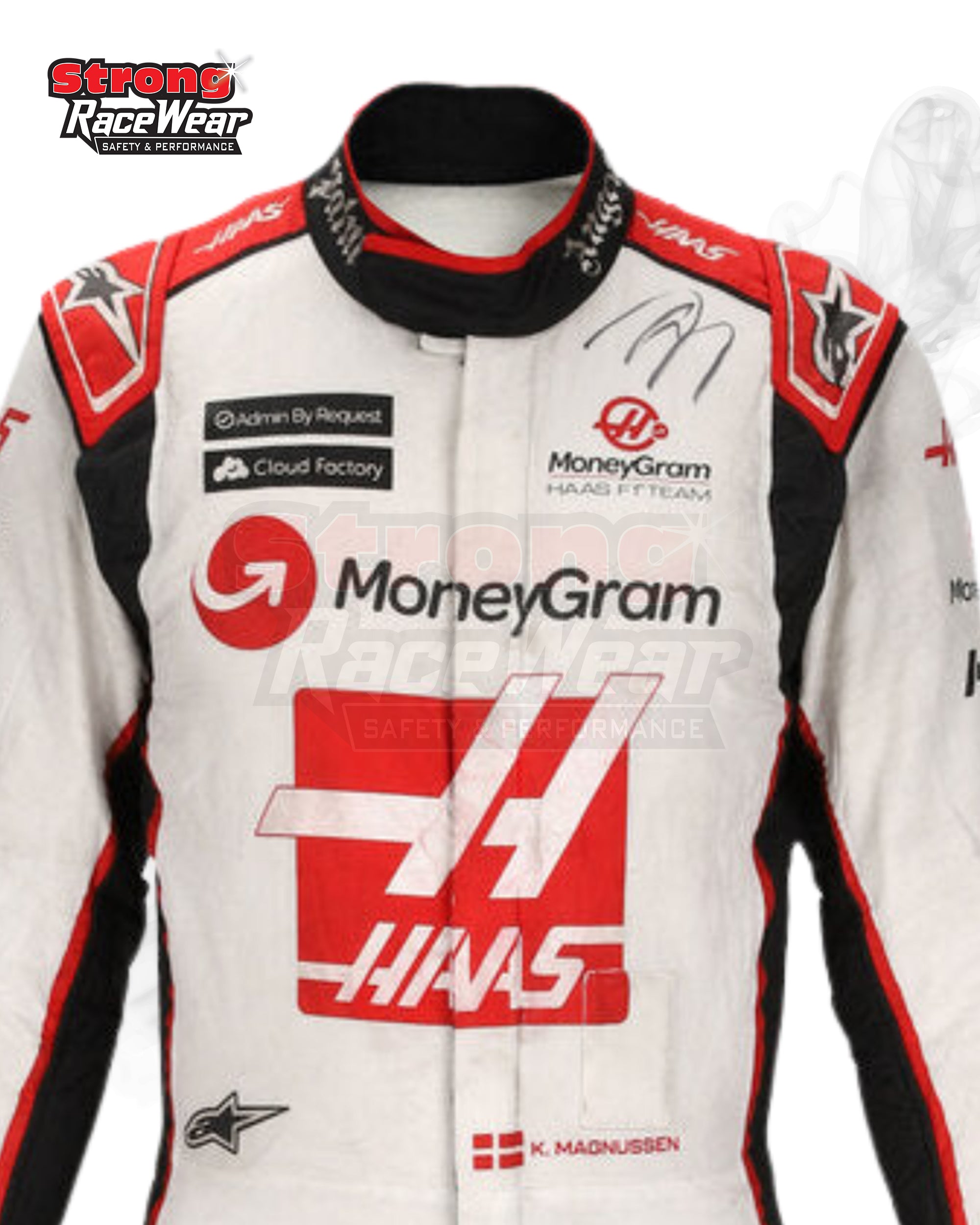 Kevin Magnussen 2023 Haas F1 Team Race Worn Race Suit