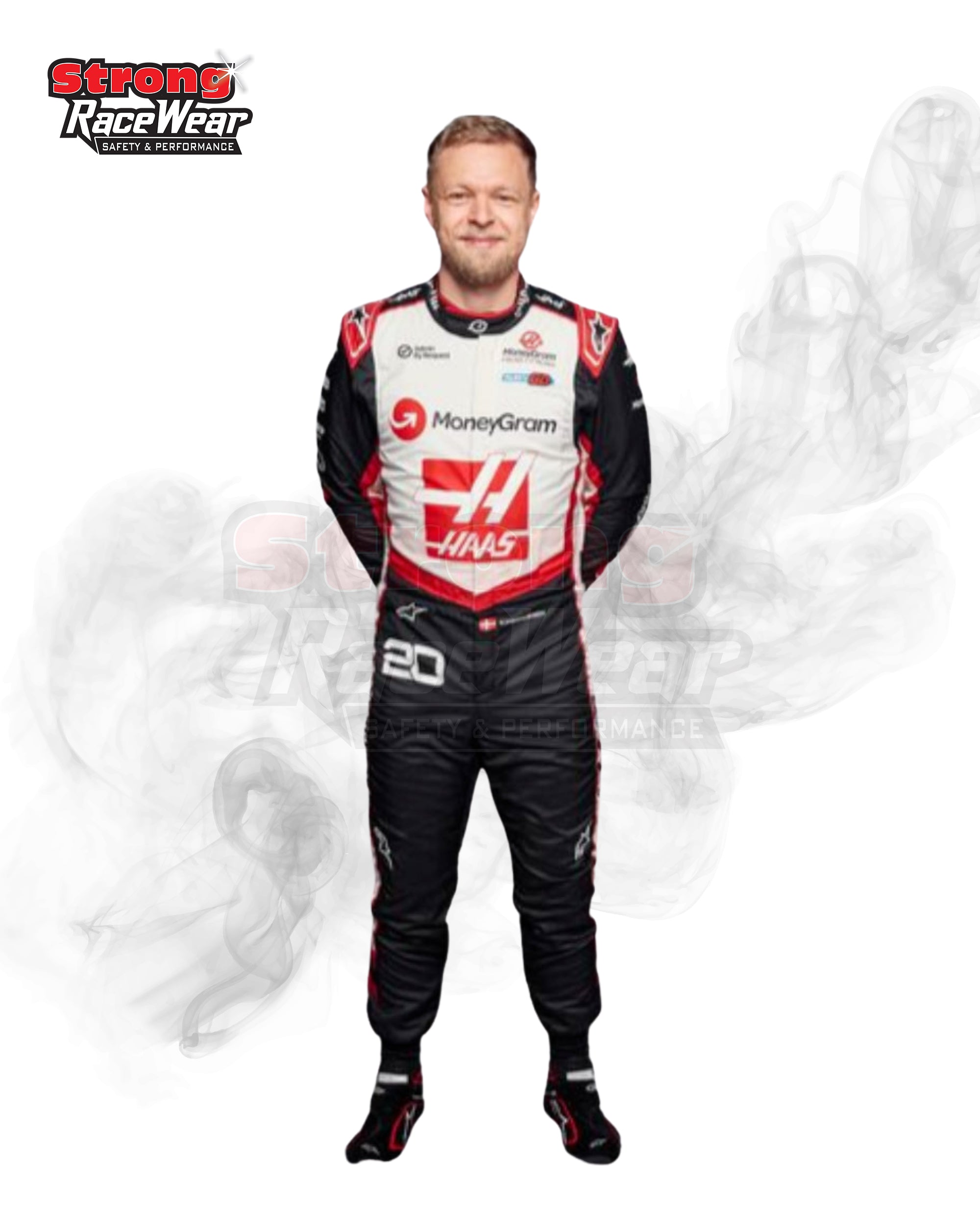 Kevin Magnussen 2024 Race Suit F1 Team Haas Replica Suit