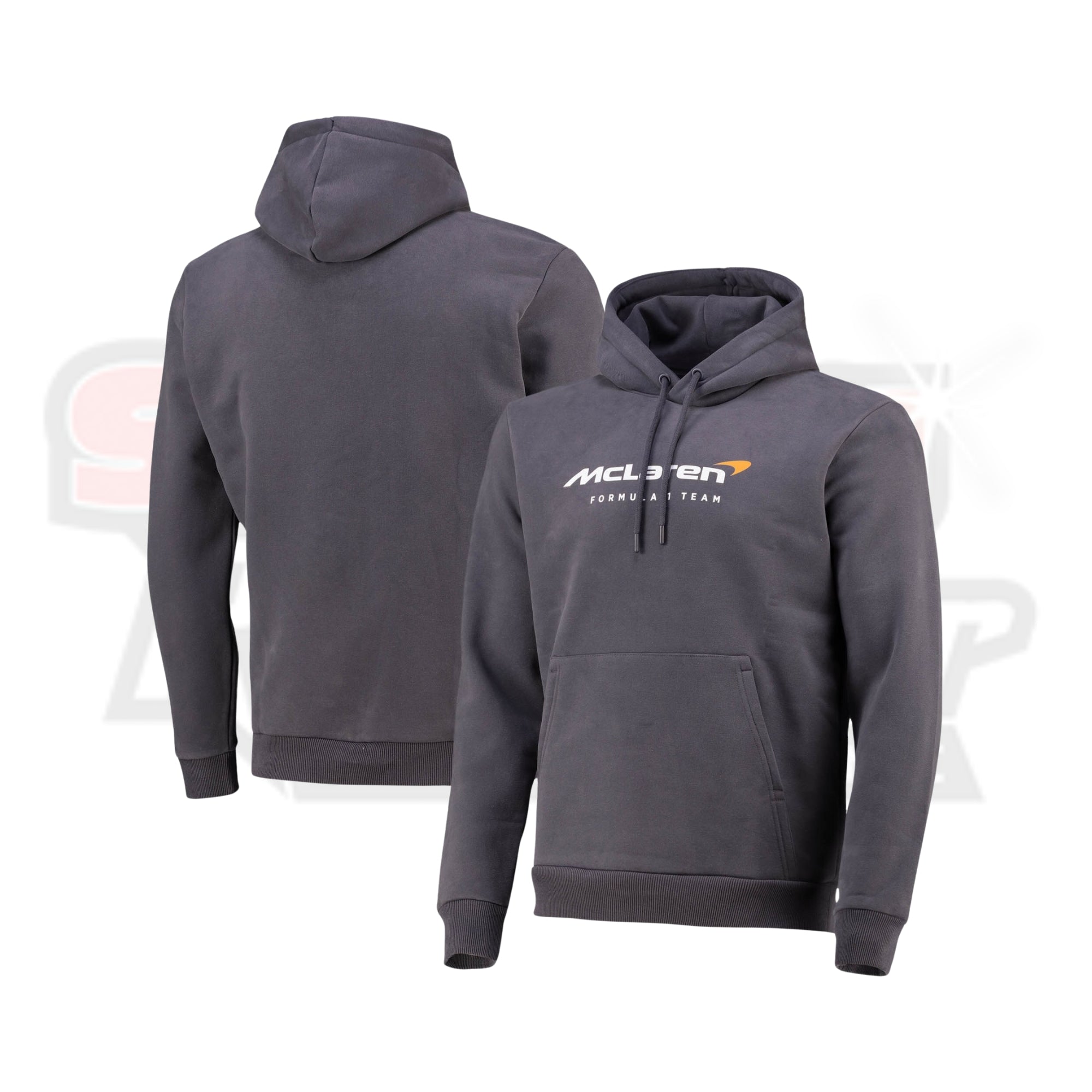 McLaren Essential Logo Hoodie - Grey