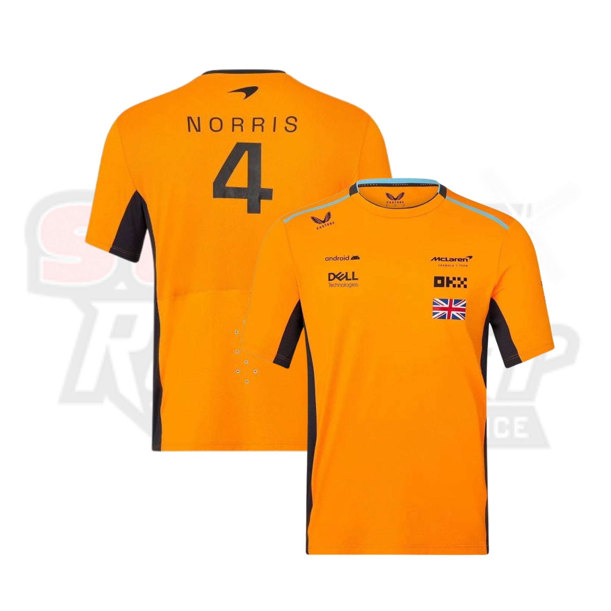 Mclaren F1 Mens 2023 Lando Norris Team Replica Set Up T-shirt