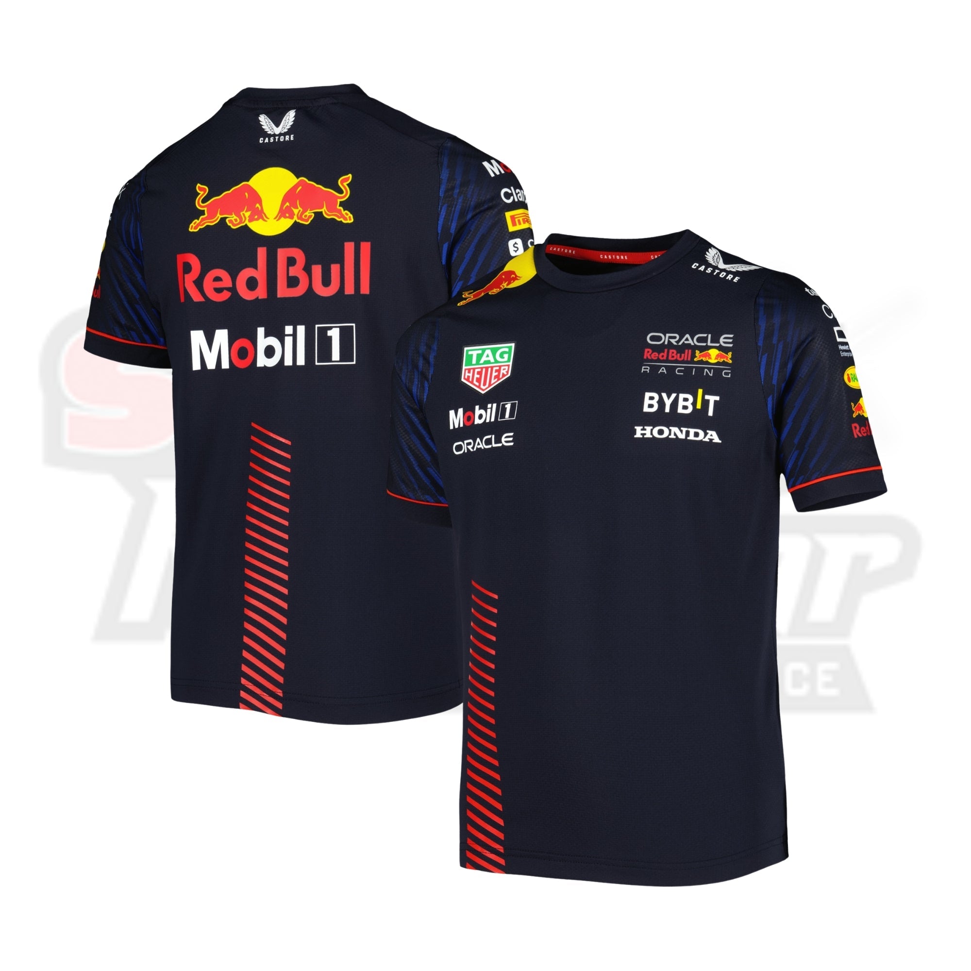 Men_s Castore Max Verstappen Navy Red Bull Racing 2023 Driver Edition T-Shirt