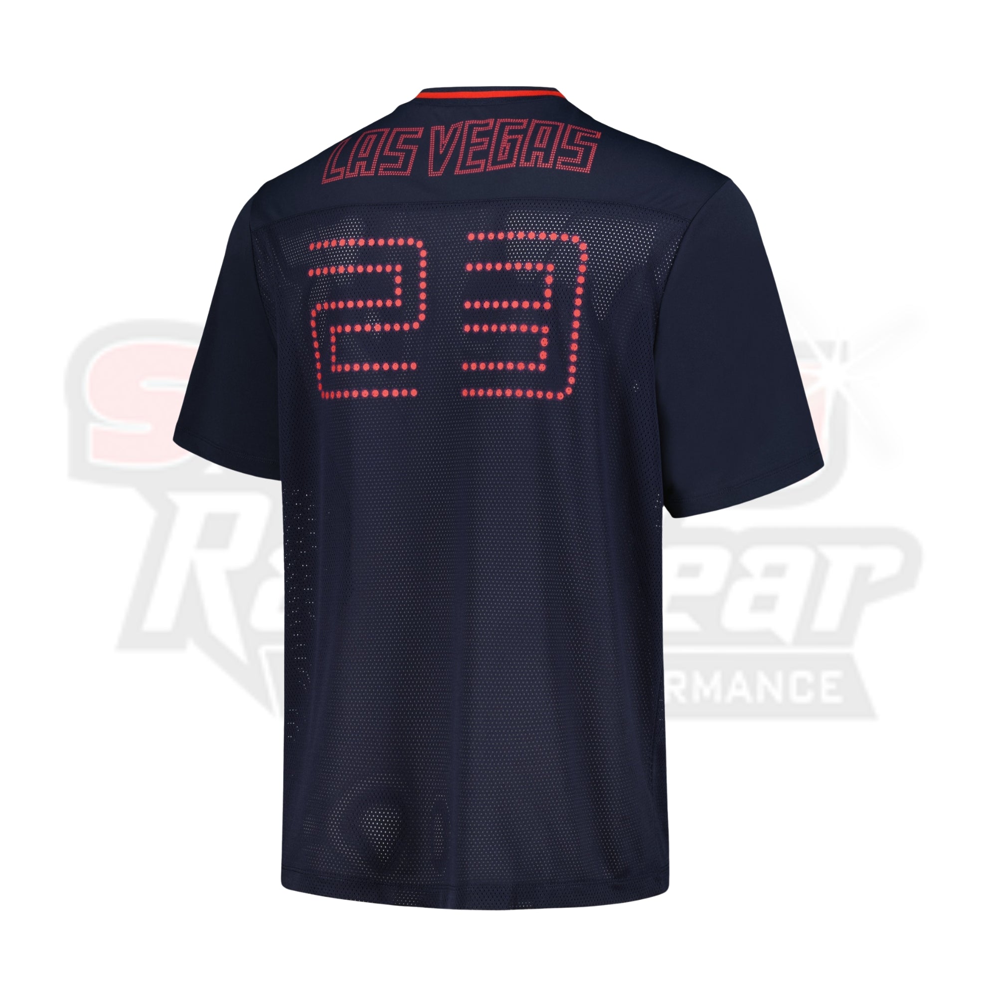 Mens Castore Navy Red Bull Racing 2023 Las Vegas Grand Prix Race Day Football Jersey