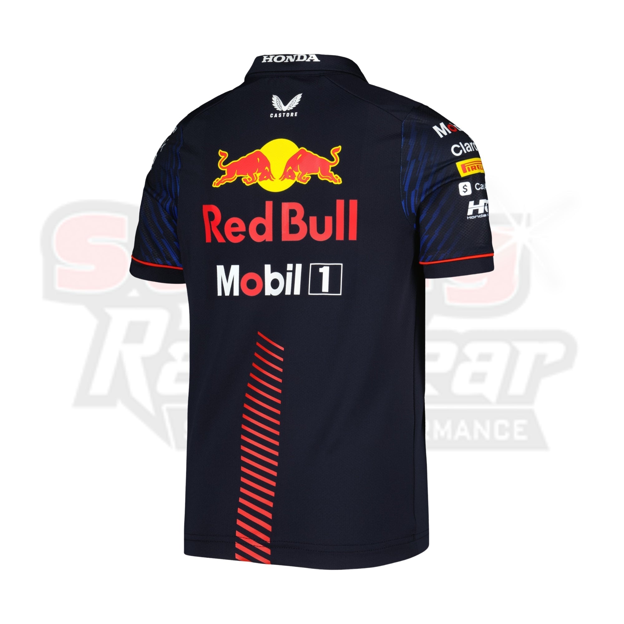 Men_s Castore Navy Red Bull Racing 2023 Polo