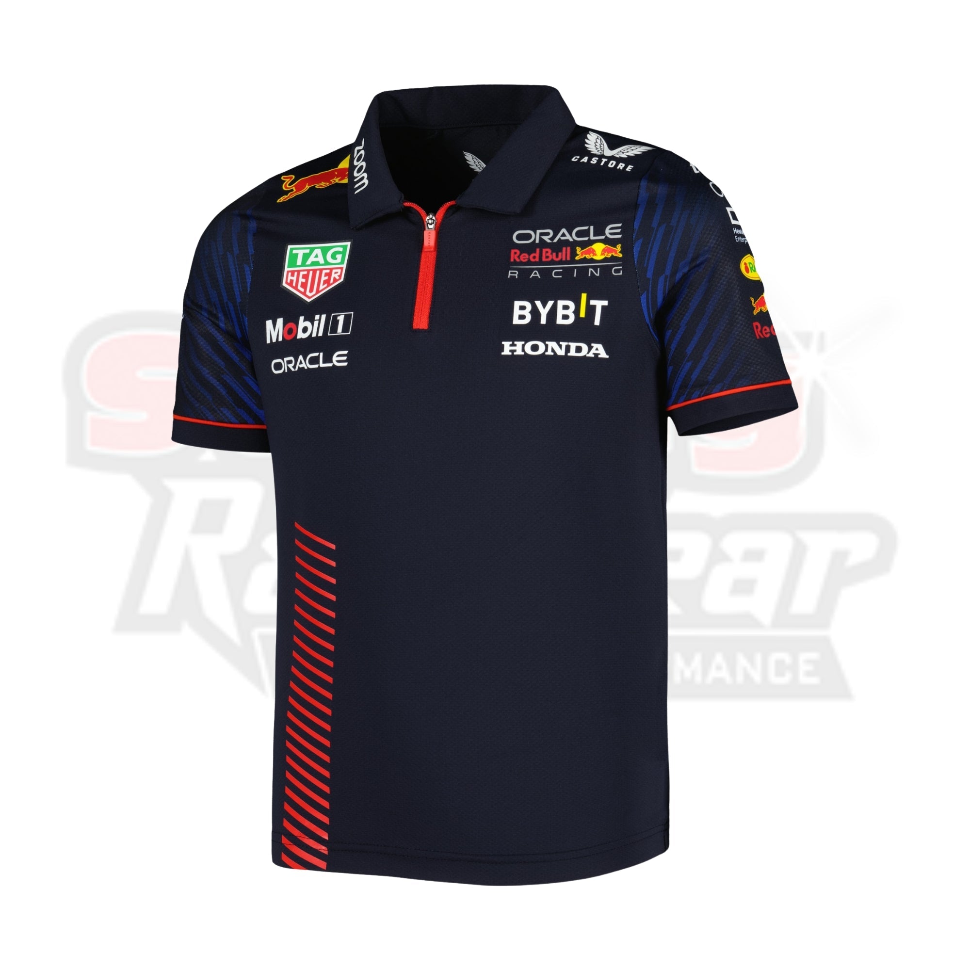 Men_s Castore Navy Red Bull Racing 2023 Polo