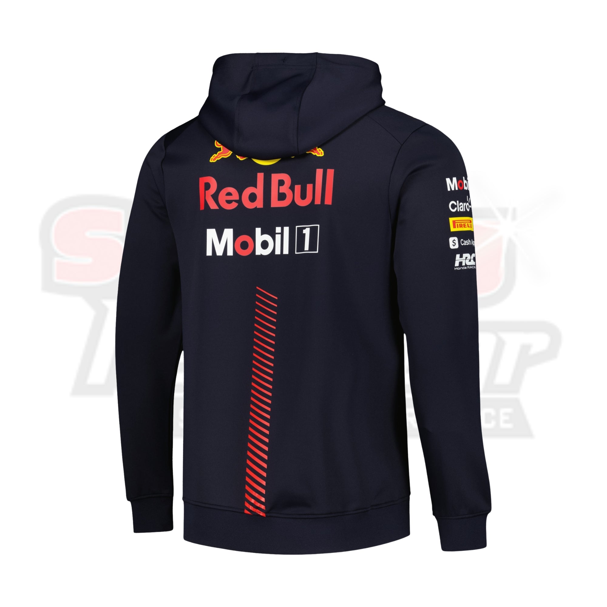 Men_s Castore Navy Red Bull Racing 2023 Pullover Hoodie