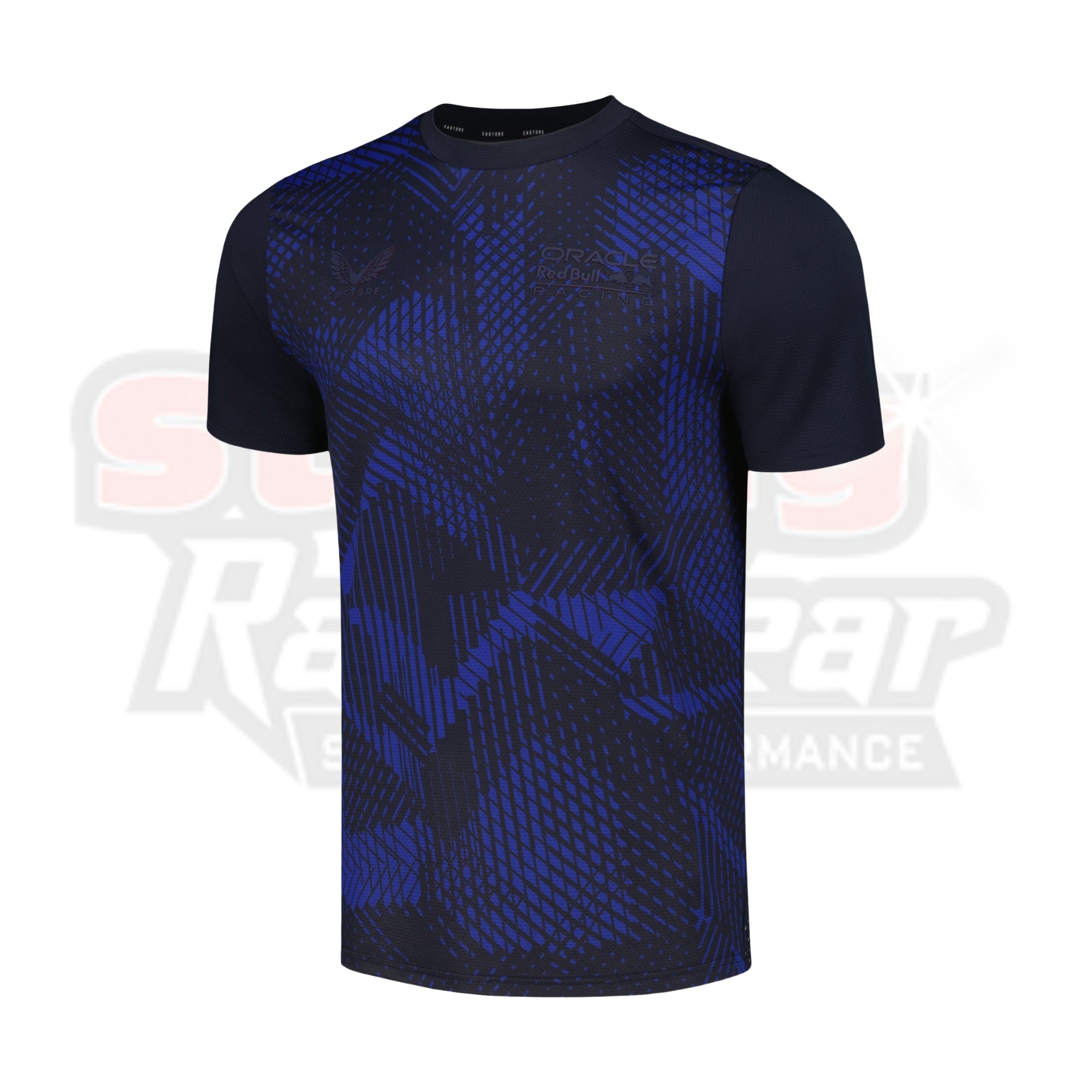 Mens Castore Navy Red Bull Racing 2023 Running T-Shirt