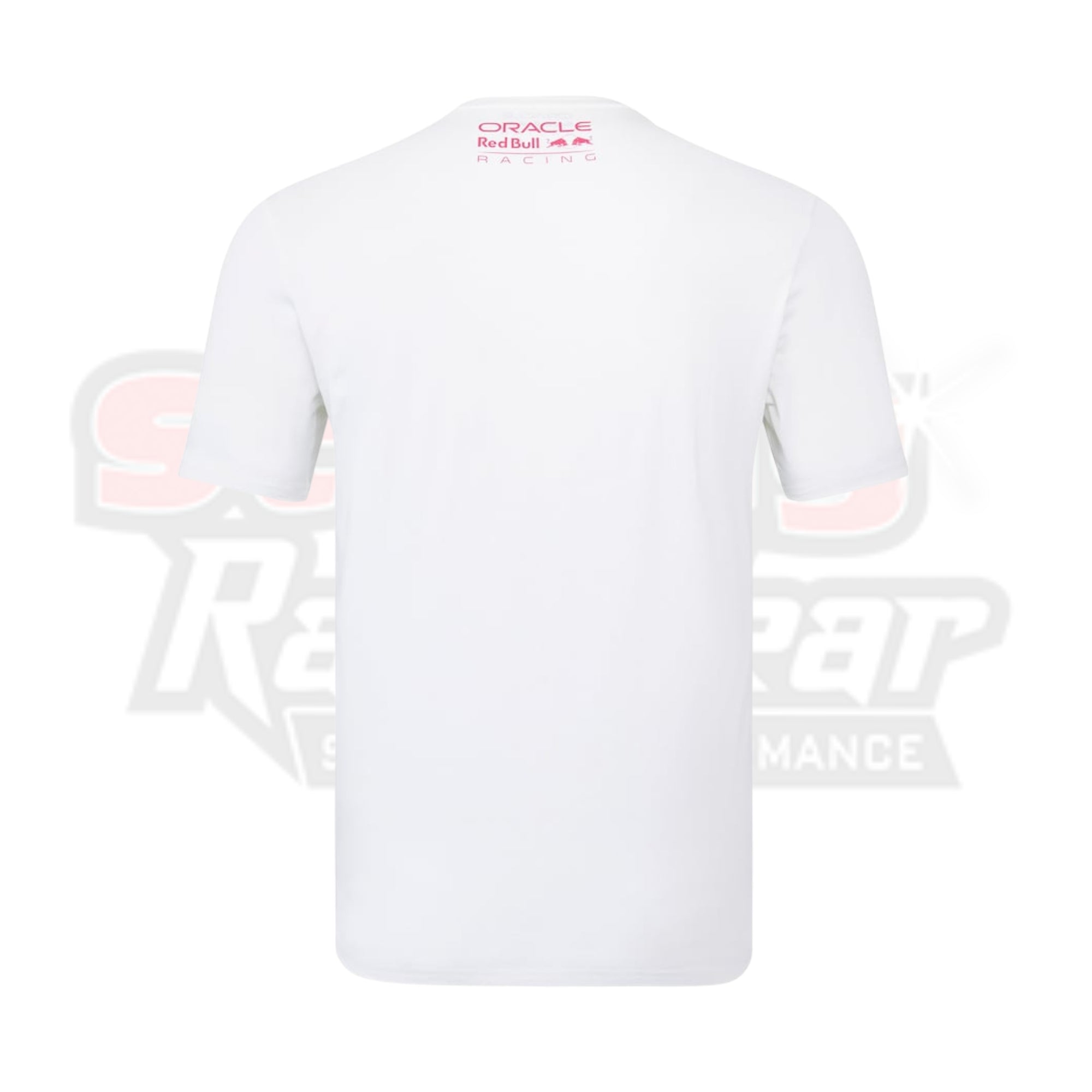 Mens Castore White Red Bull Racing 2023 F1 Miami Grand Prix Vice T-Shirt