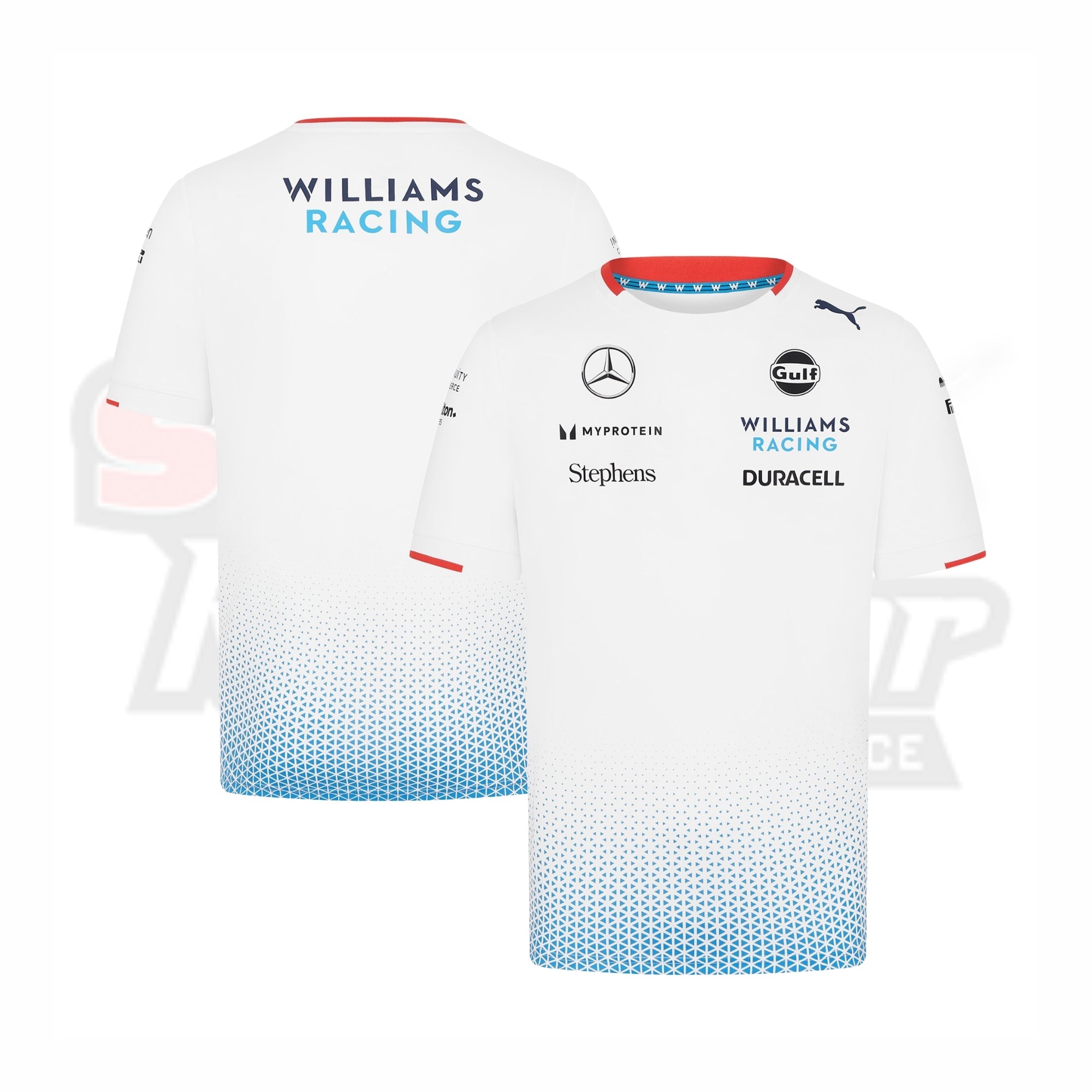 Men_s Puma White Williams Racing 2024 Replica Team T-Shirt