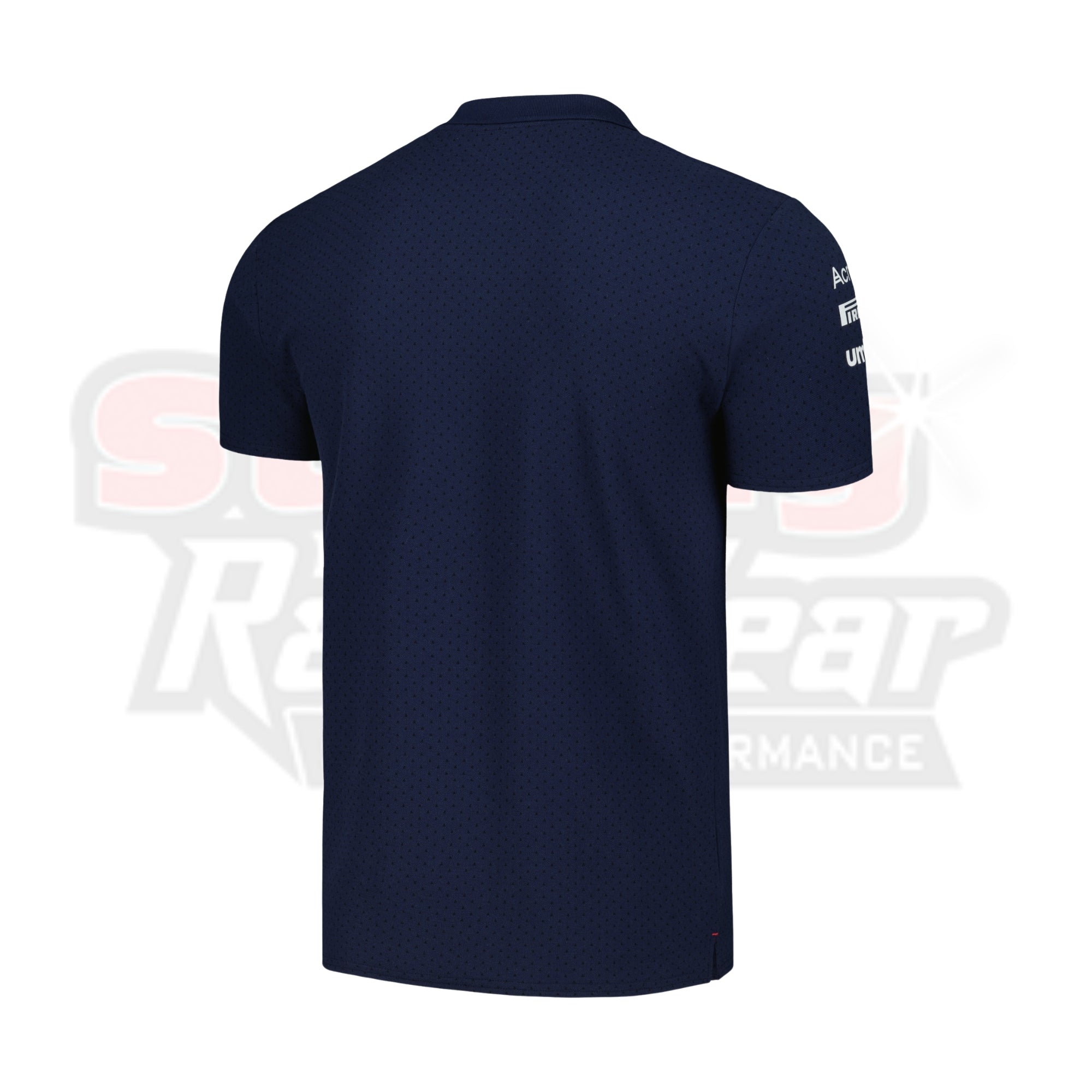 Men_s Umbro Navy Williams Racing CVC Media Polo