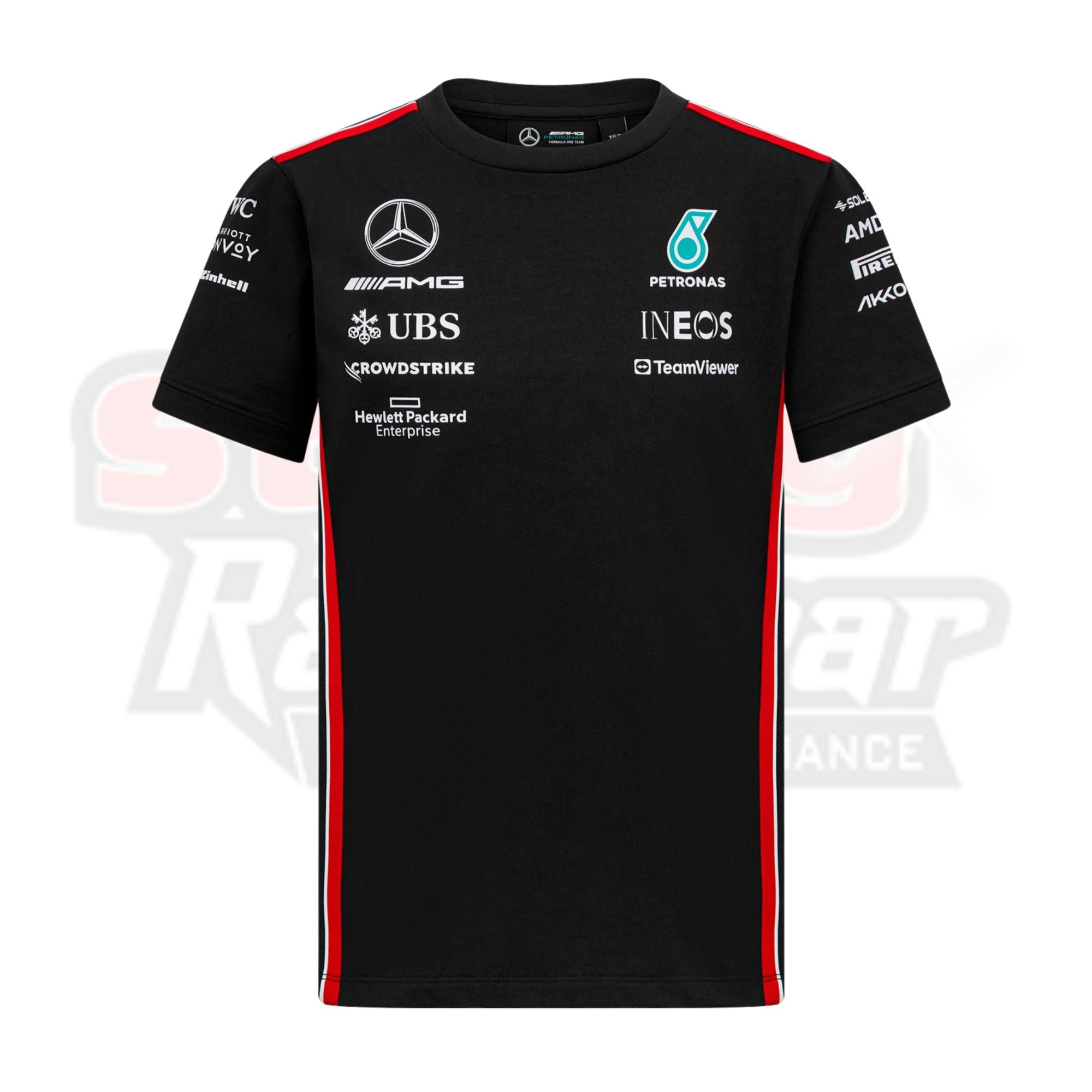 Mercedes AMG Petronas F1 2023 Team Driver T-Shirt - Black