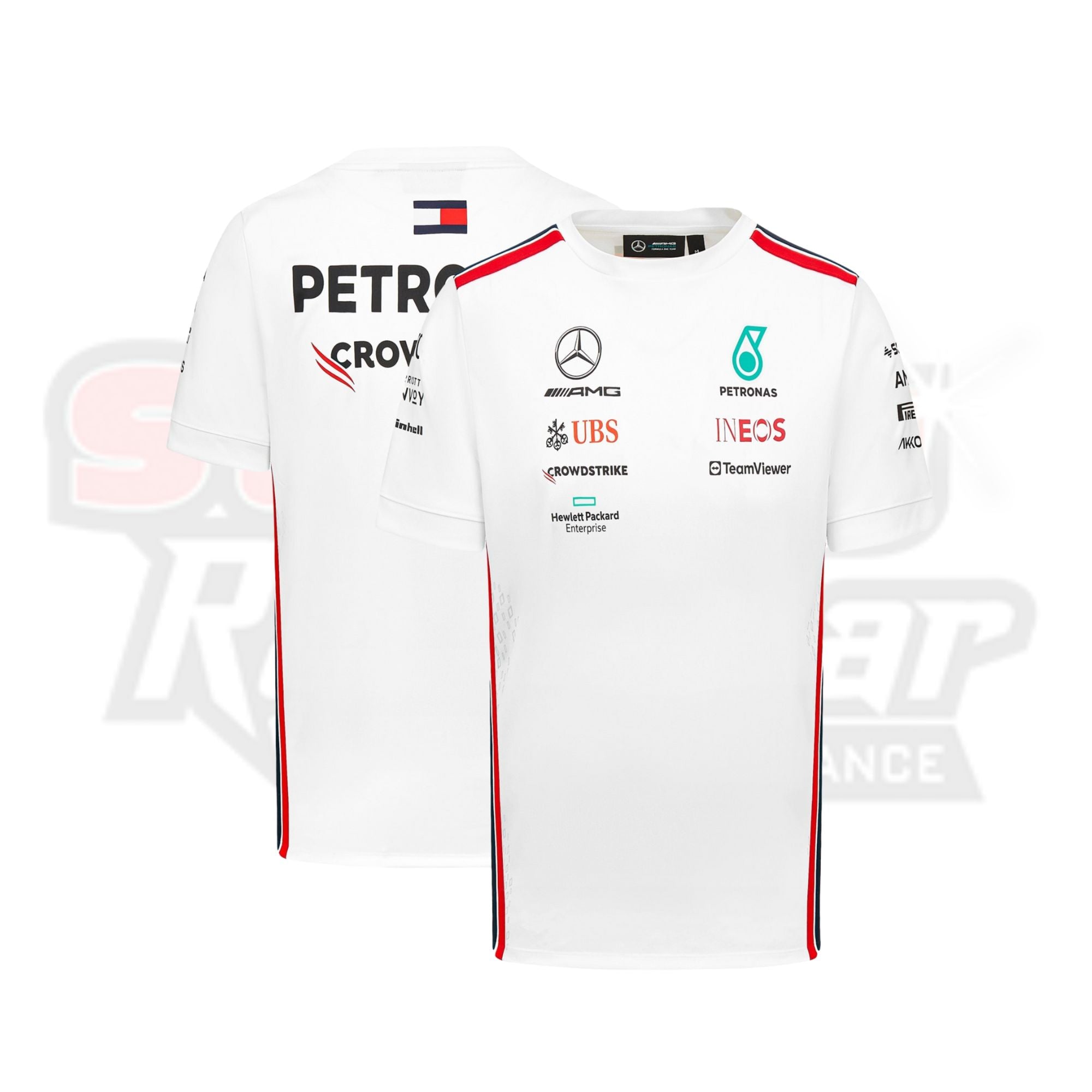 Mercedes AMG Petronas F1 2023 Team Driver T-Shirt - White