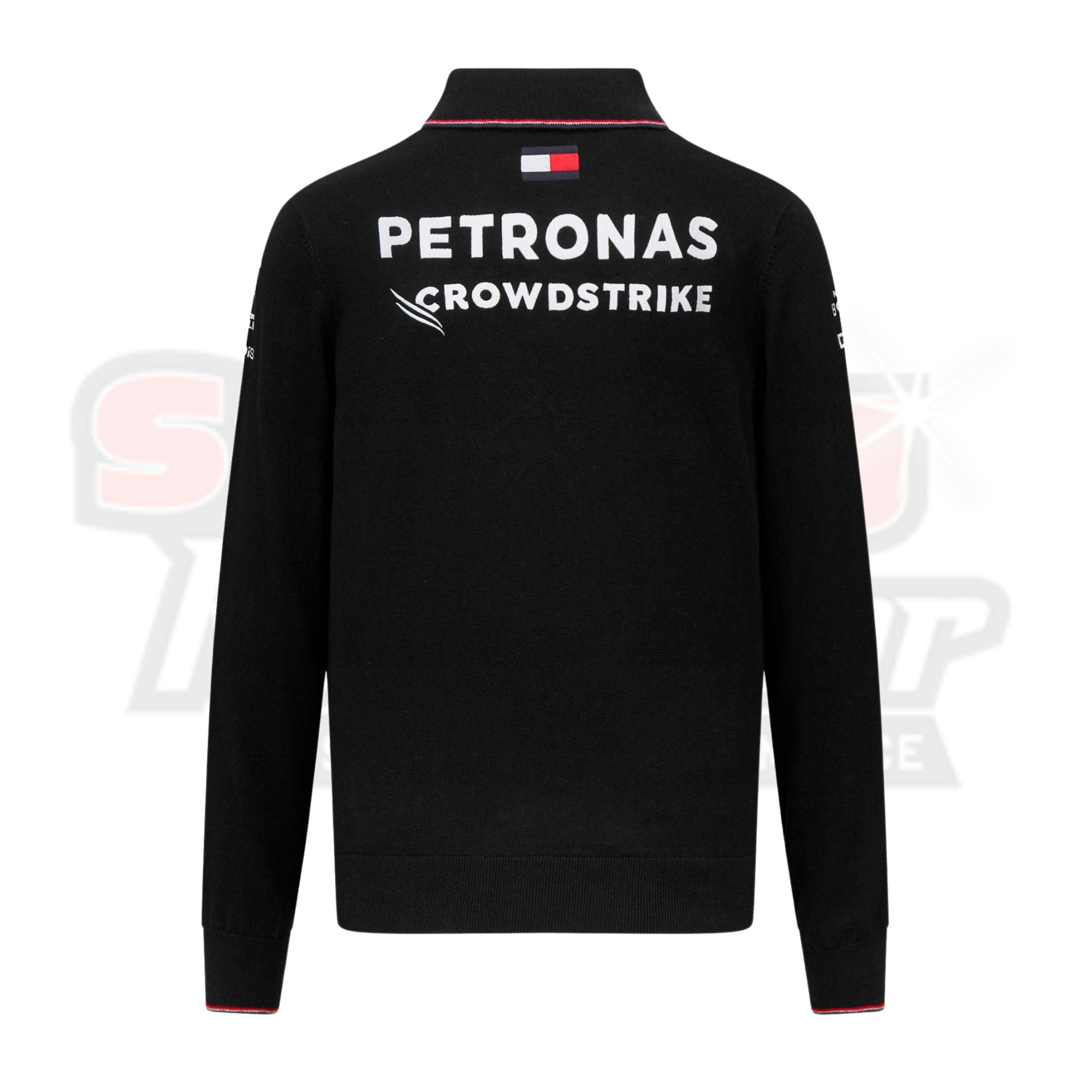 Mercedes AMG Petronas F1 2023 Team Knitted Long Sleeve Polo