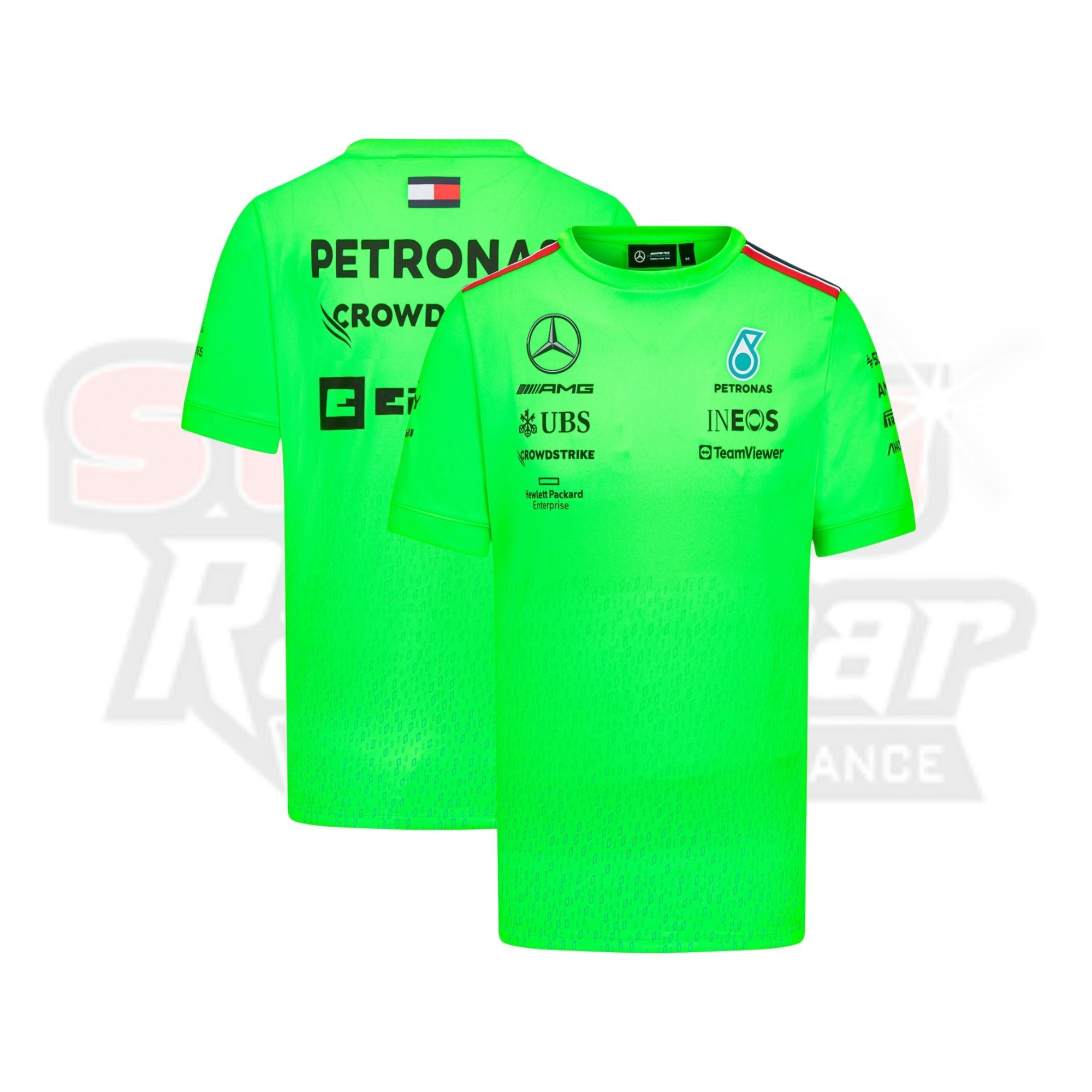 Mercedes AMG Petronas F1 2023 Team Set Up T-Shirt