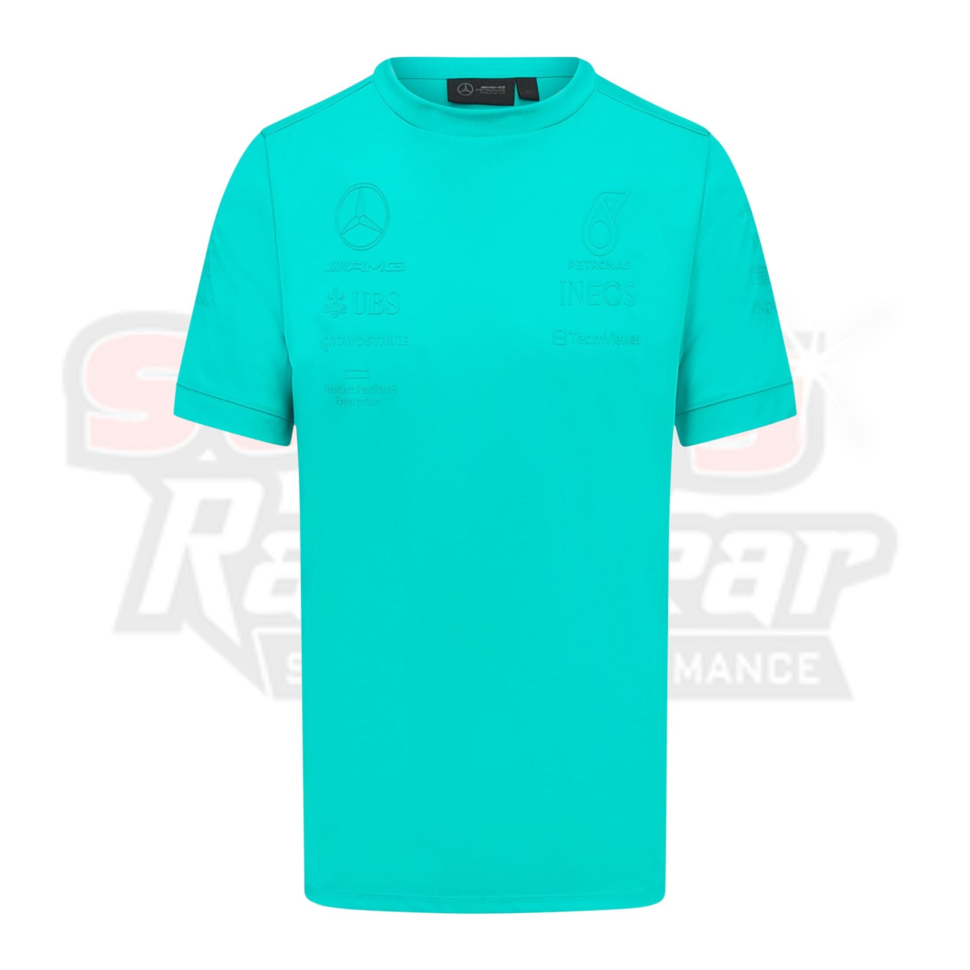 Mercedes AMG Petronas F1 2023 Team Stealth T-Shirt - Green