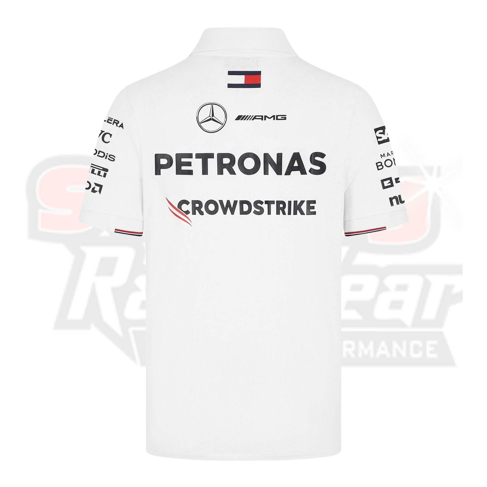 Mercedes AMG Petronas F1 2024 Team Polo - White