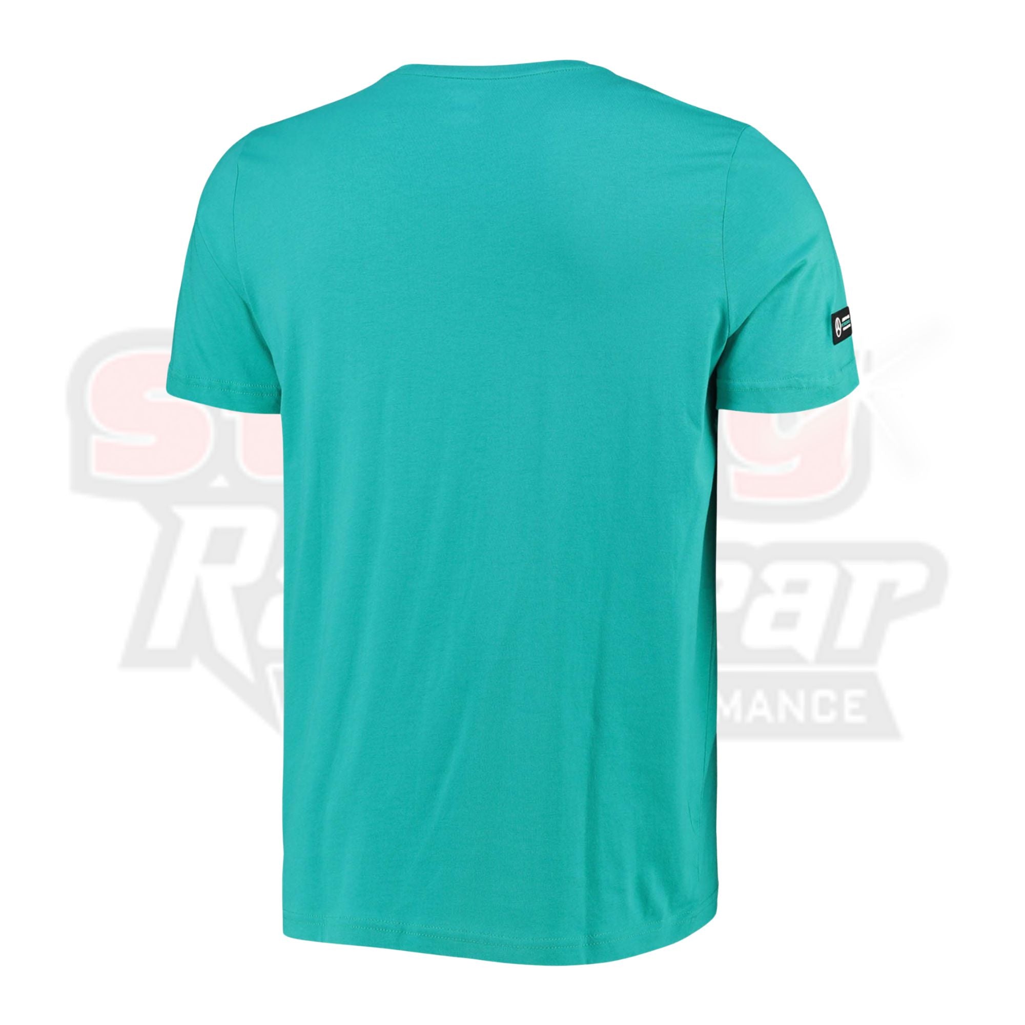 Mercedes AMG Petronas F1 Logo T-Shirt _ by Puma - Spectra Green