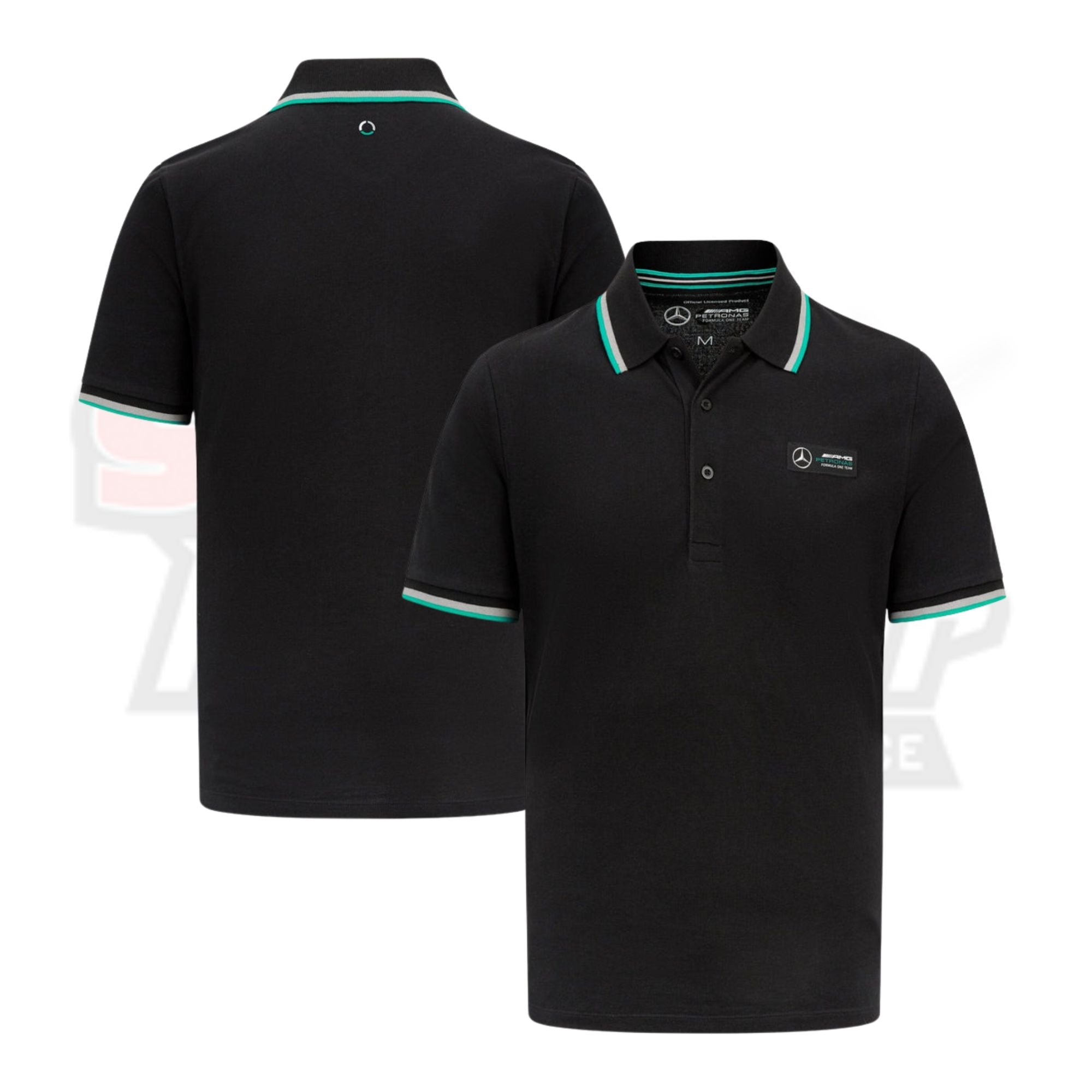 Mercedes AMG Petronas F1 Mens Classic Polo Shirt