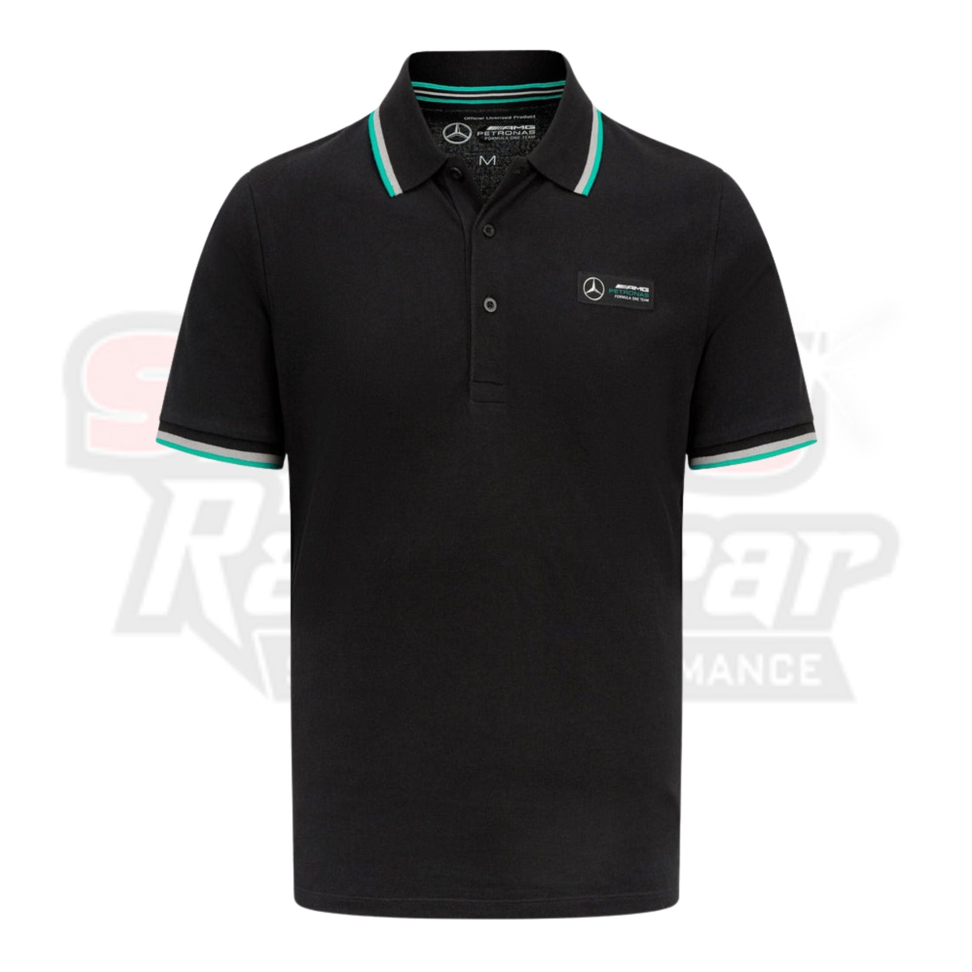 Mercedes AMG Petronas F1 Men_s Classic Polo Shirt