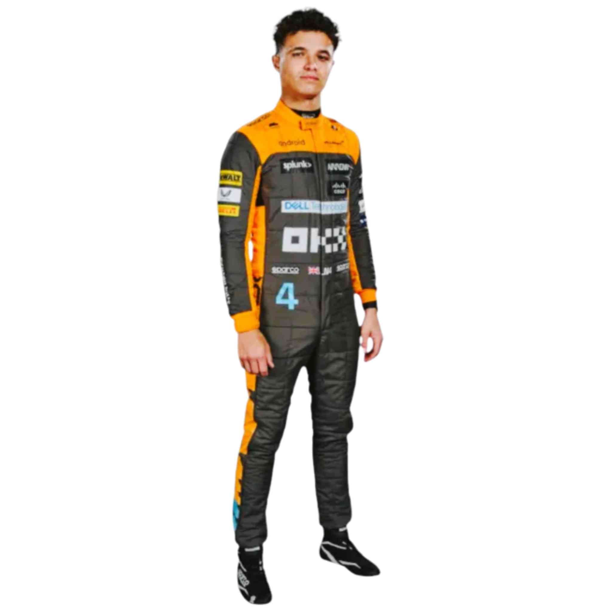 New 2023 Lando Norris Mclaren F1 Race Suit