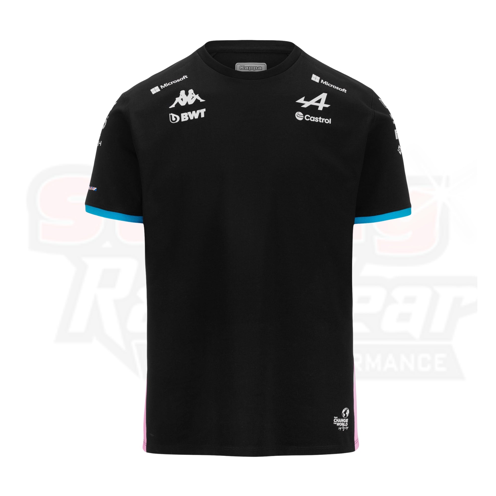 New 2024 F1 Team BWT Alpine Polo - Black