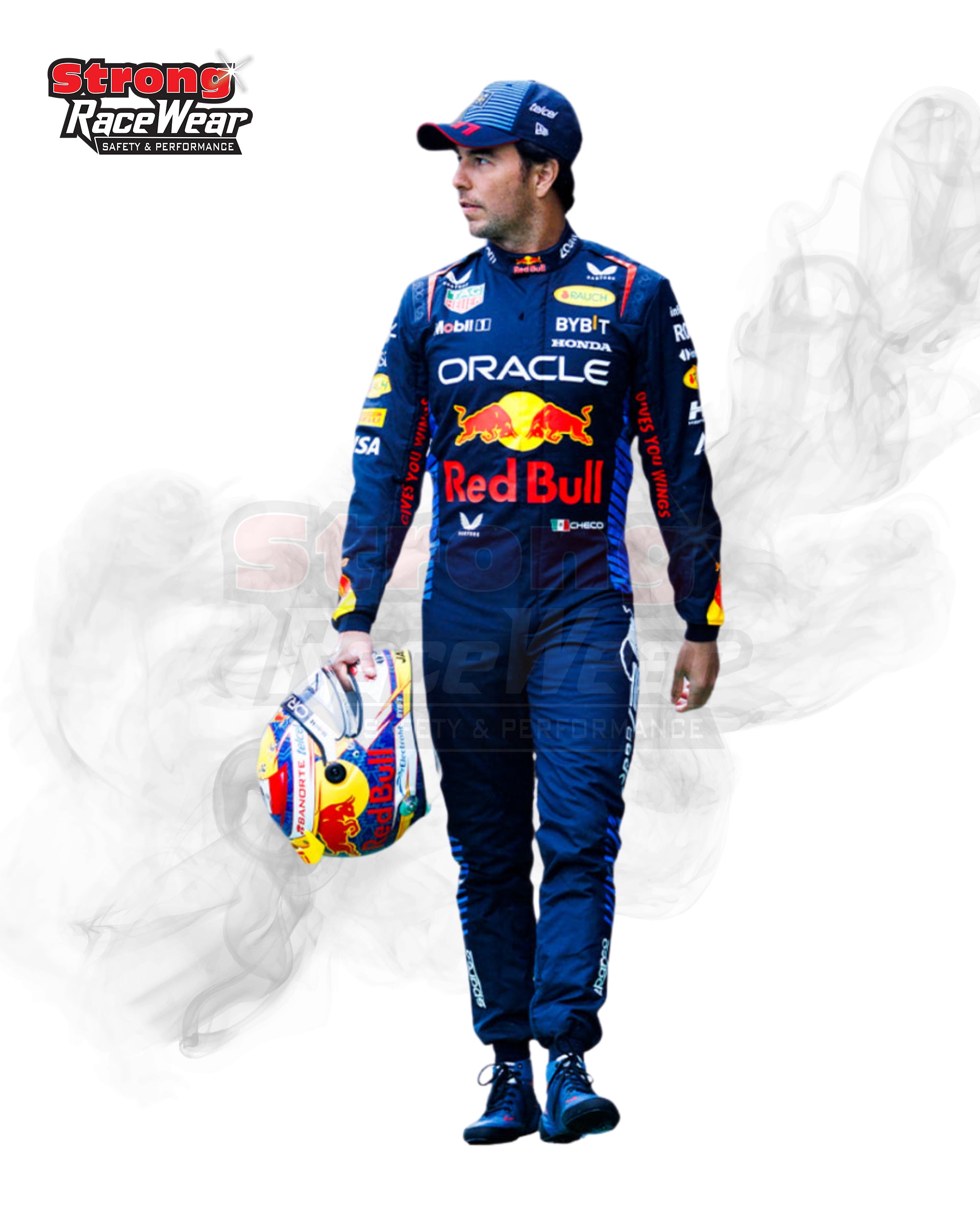 New 2024 Sergio Perez Oracle Racing Redbull Race suit