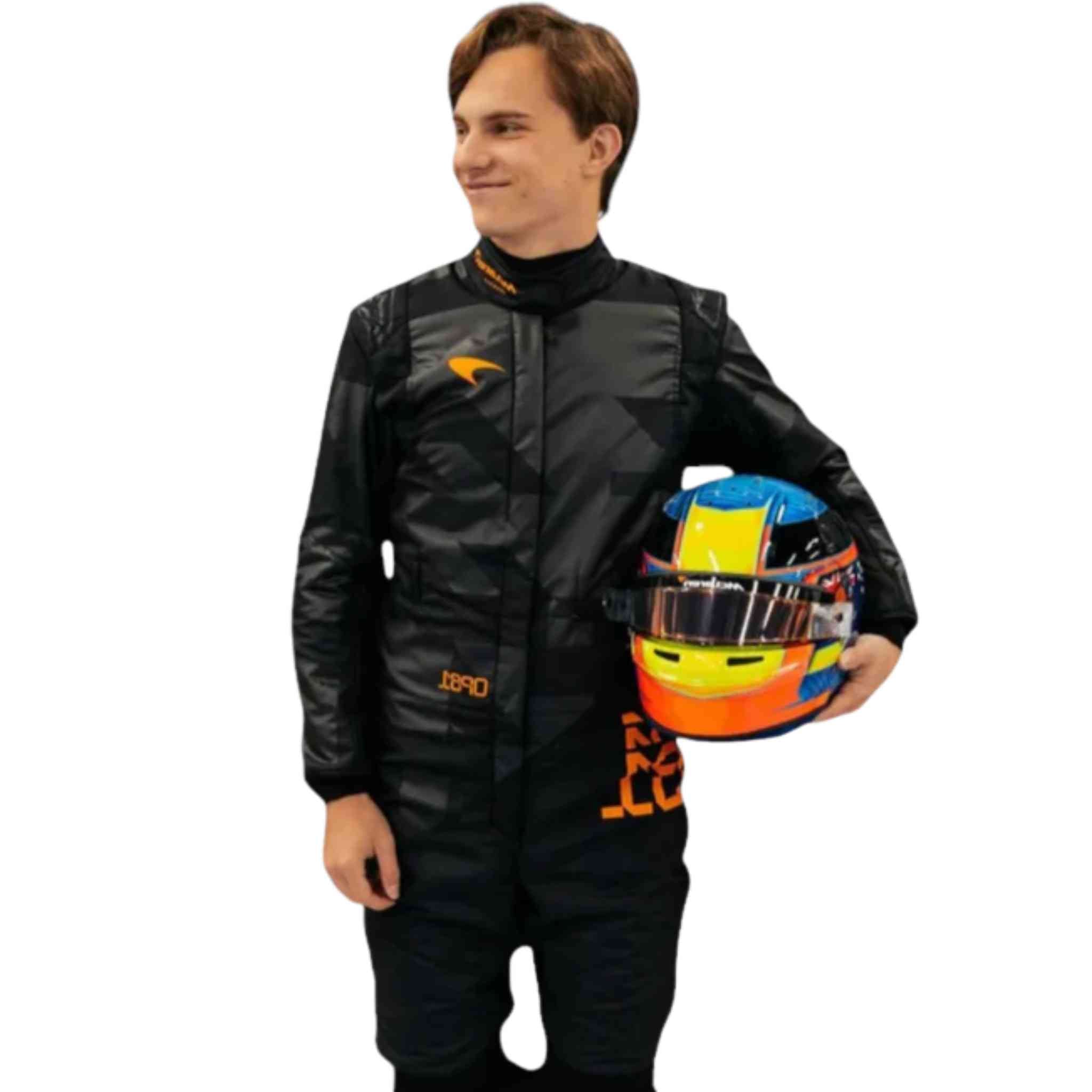 New 2025 Oscar Piastri McLaren F1 Racing Suit