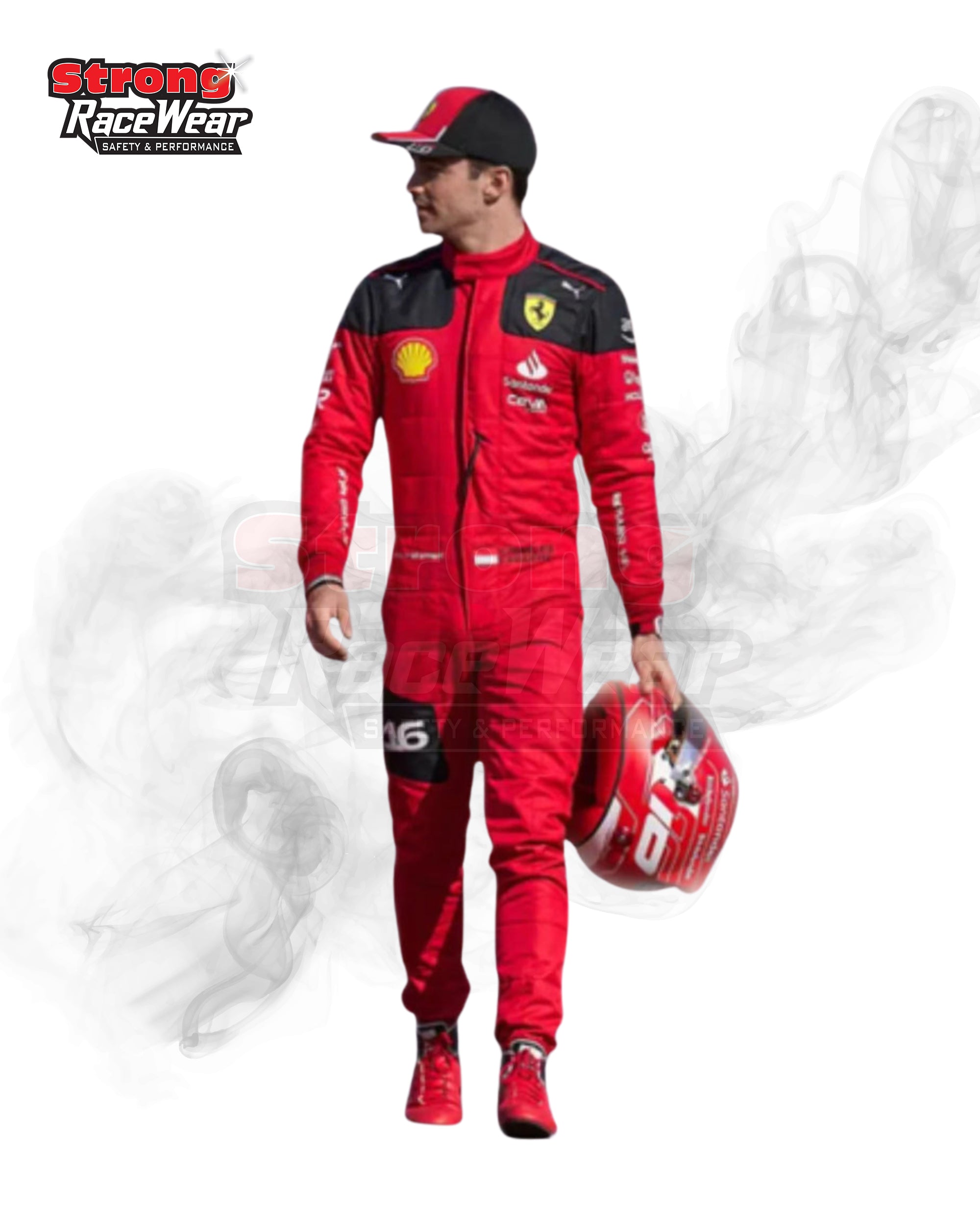 New Charles Leclerc 2023 Race Suit Ferrari F1