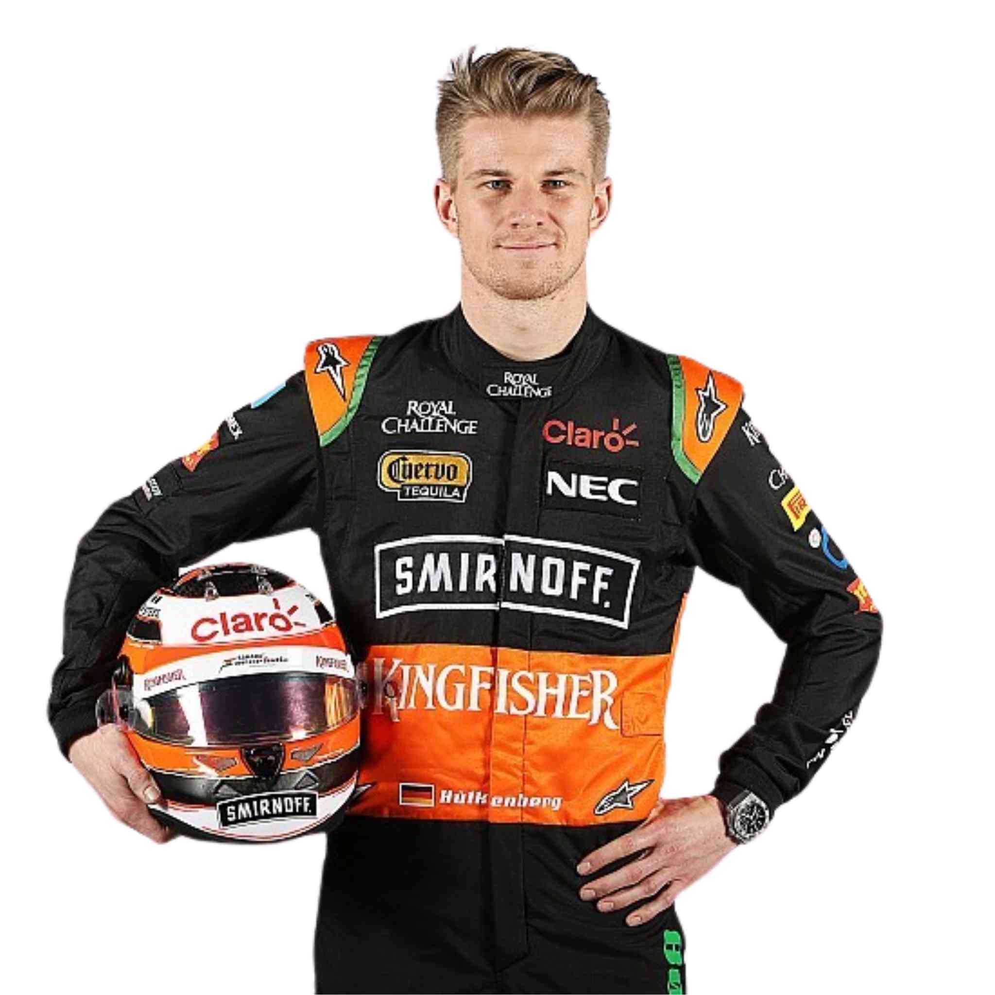 Nico Hulkenberg 2015 F1 Race Suit Force India