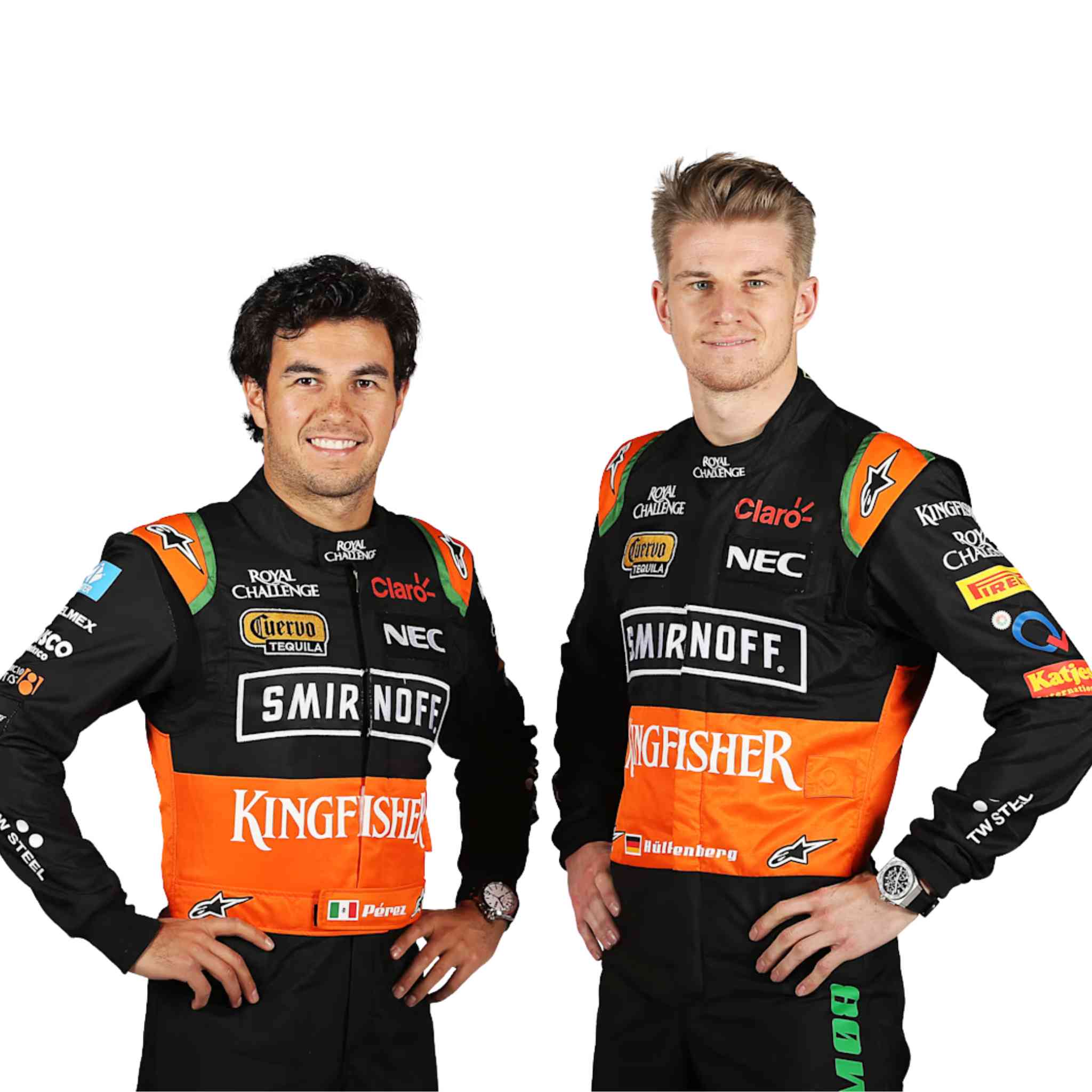 Nico Hulkenberg 2015 F1 Race Suit Force India