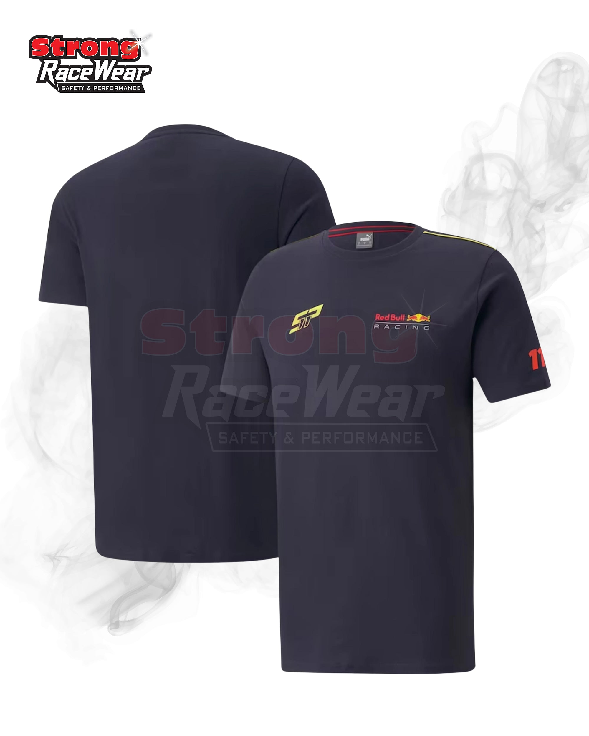 Oracle Red Bull Racing Sergio Perez Checo Logo T-Shirt By Puma