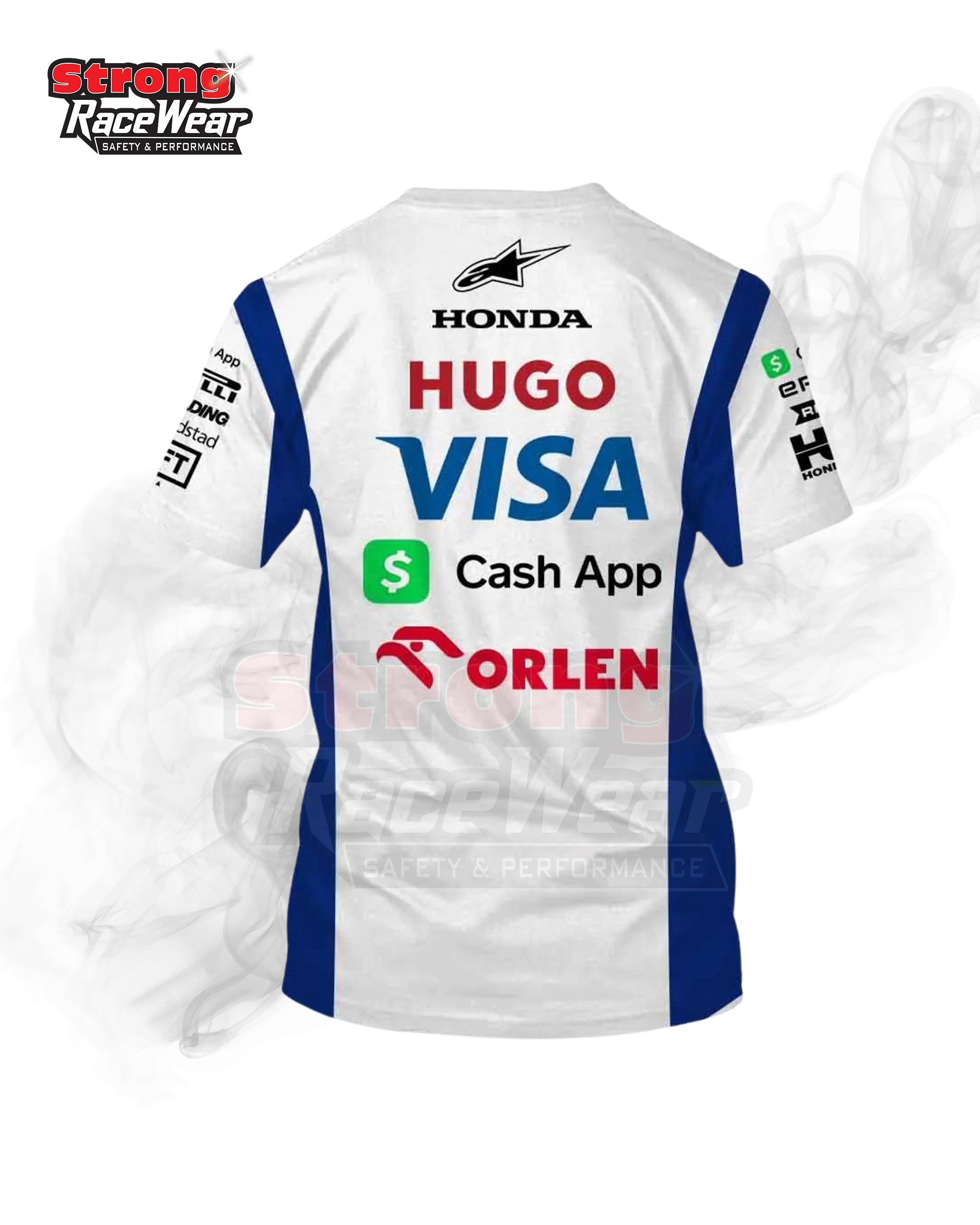 Personalized Visa Cash App RB Formula One Team Race T-Shirt 2024