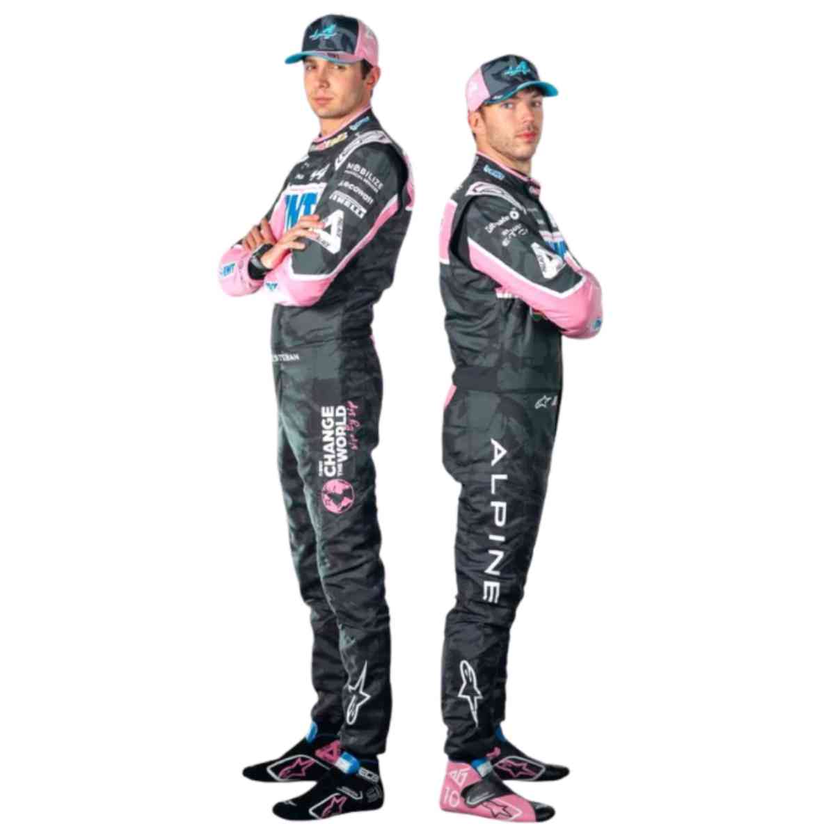 Pierre Gasly 2023 BWT Alpine F1 Team Race Suit Las Vegas GP
