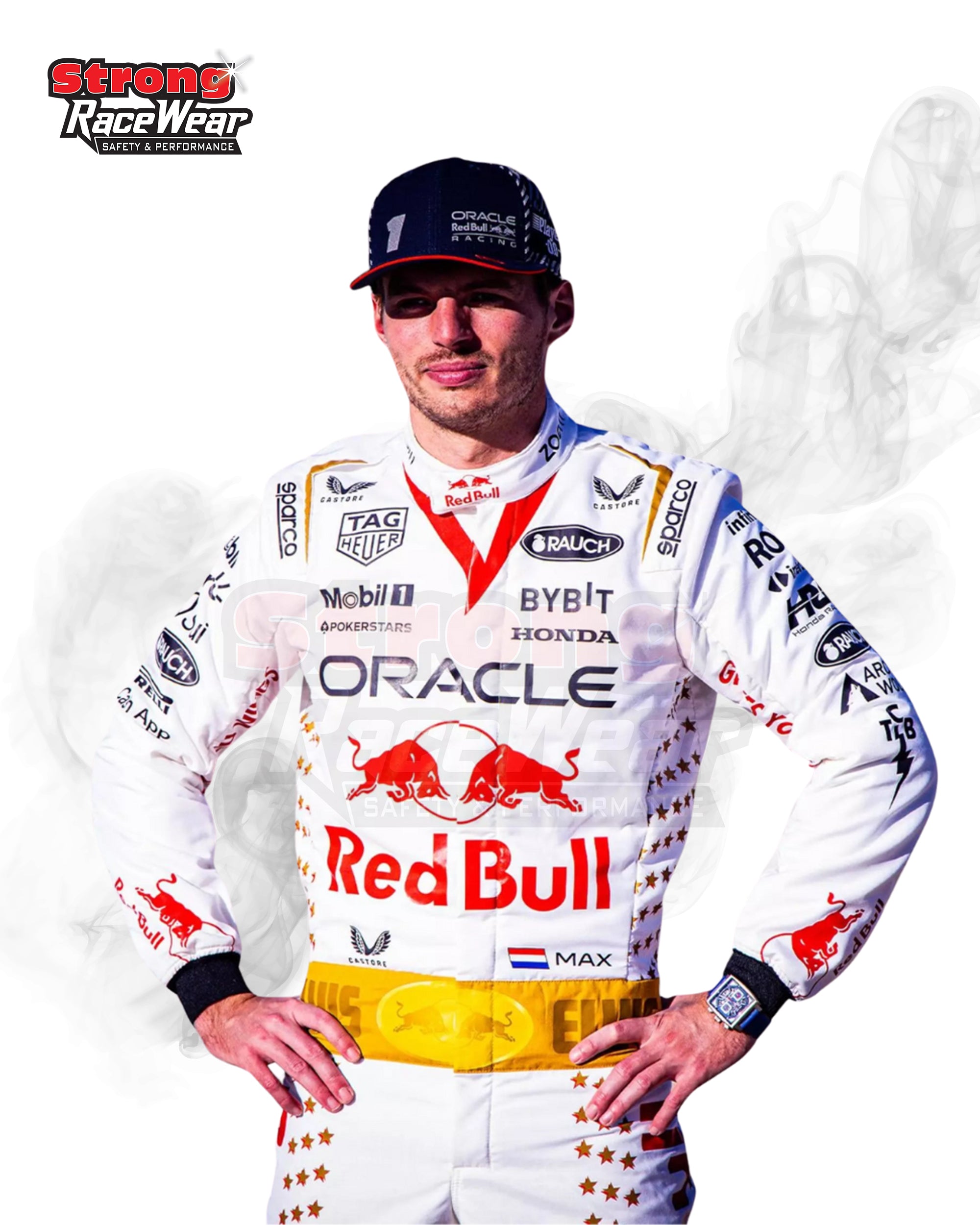 Red Bull Las Vagas Grand Prix Race Suite Max Verstappen & Sergio Perez 2023