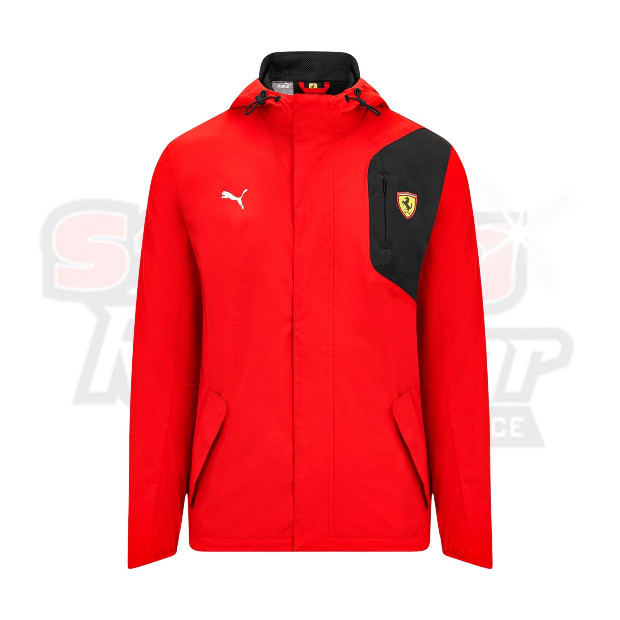 Scuderia Ferrari Puma Rain Jacket - Red